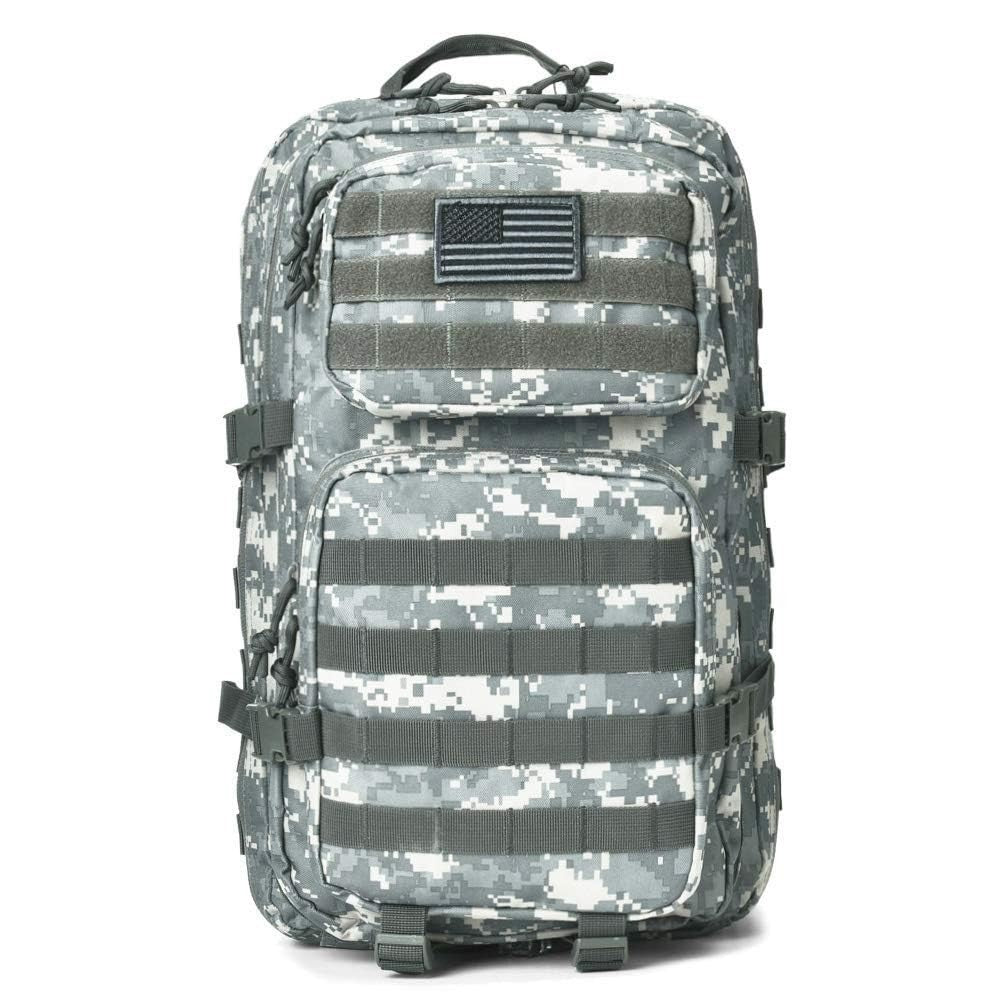 Large Military Tactical Backpack 3 Day Assault Pack Molle Gear ACU Camo4