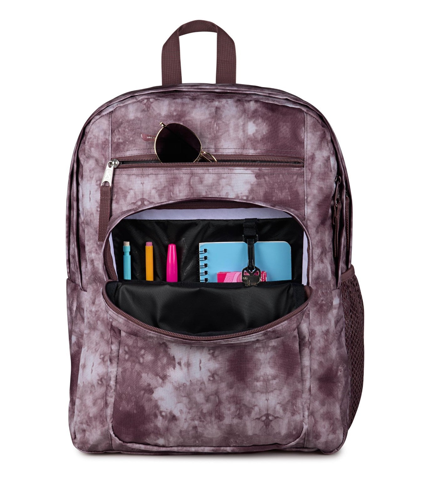 Ergonomic Laptop Backpack with 2 Compartments, 15” Sleeve, Haul Handle   Ice Dye4