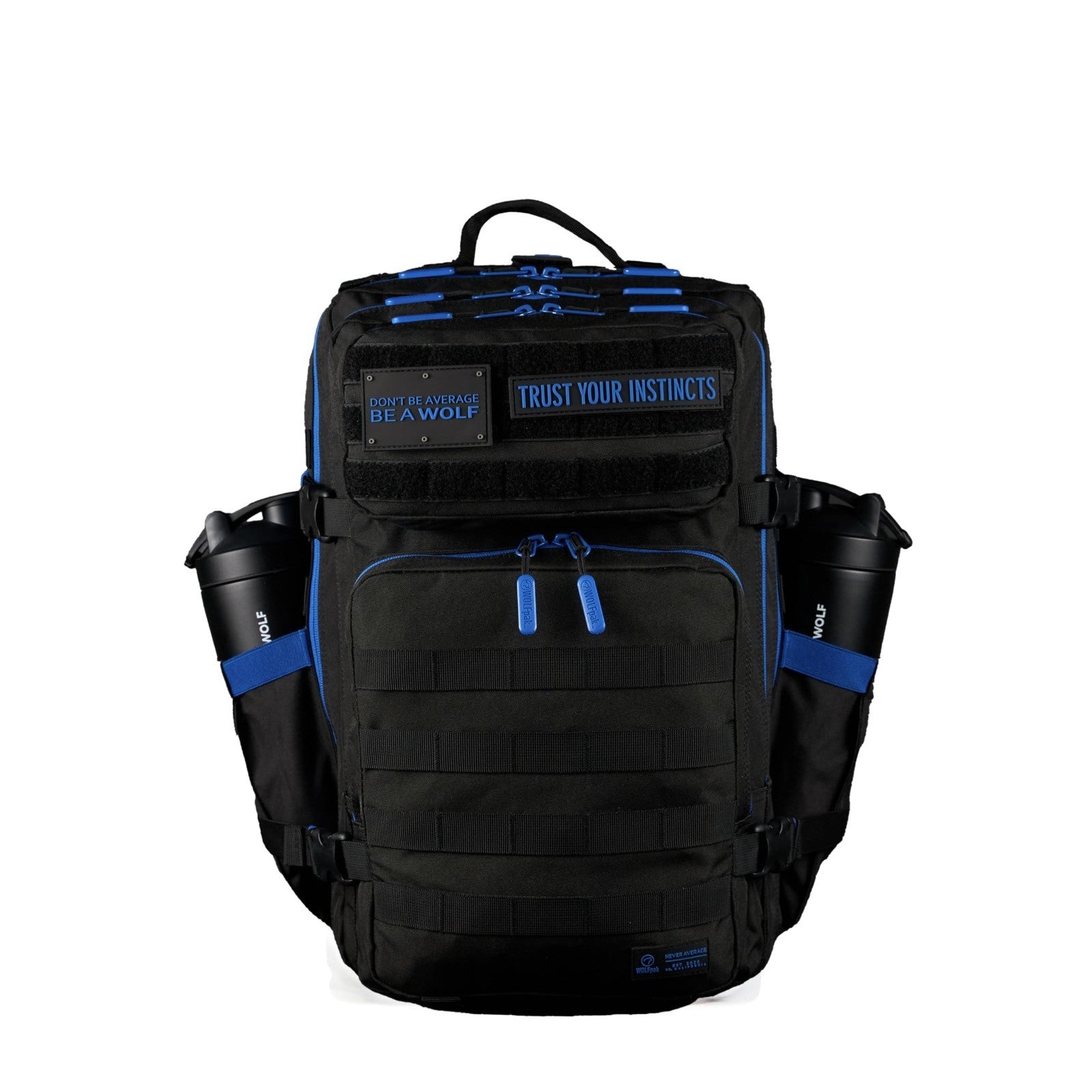 Durable 45L Waterproof Gym Backpack   MOLLE Webbing, Laptop Pocket, 1000D Oxford1