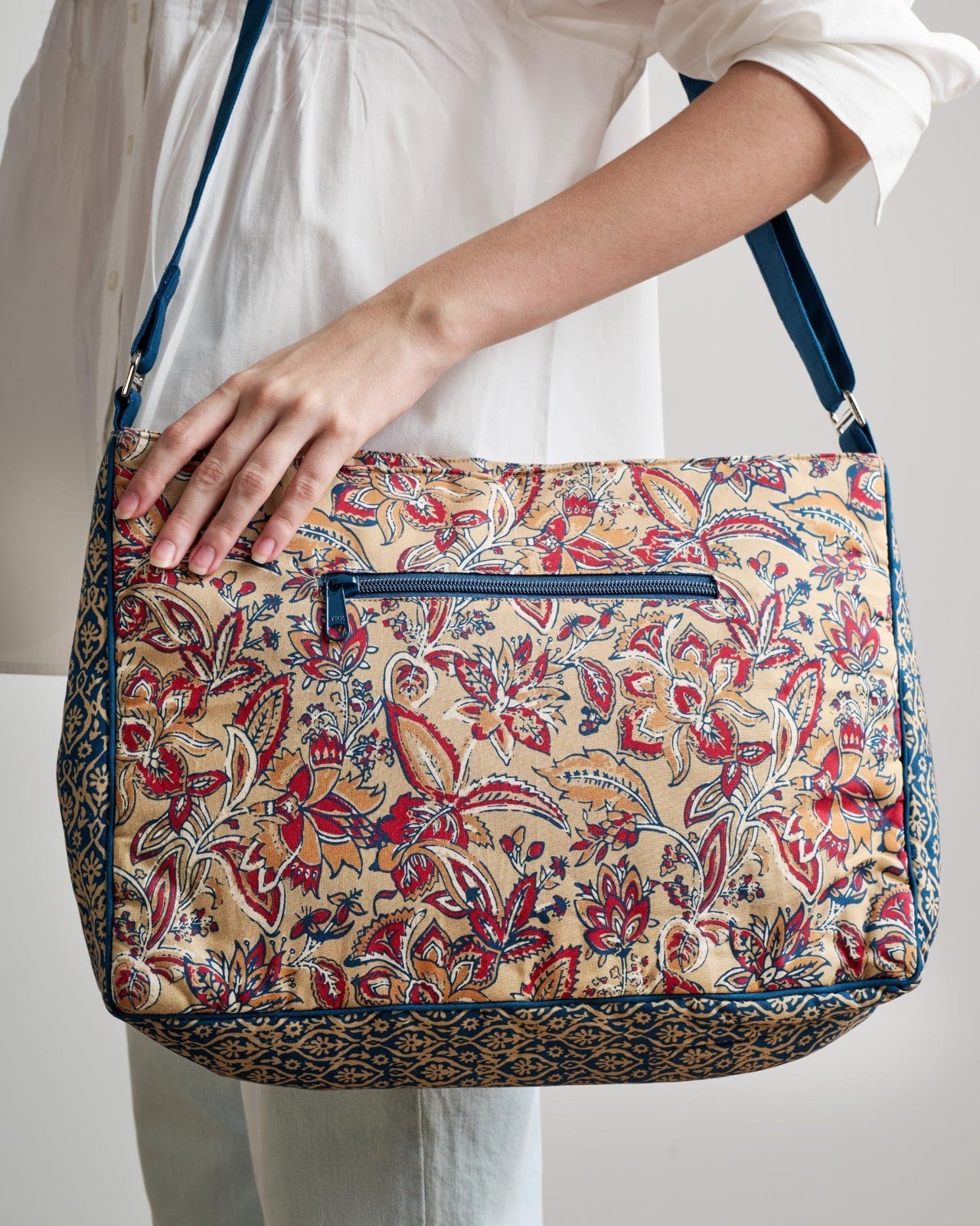 Stylish Cotton Shoulder Bag for Women   Chic Handbag, Versatile Tote, Everyday U7