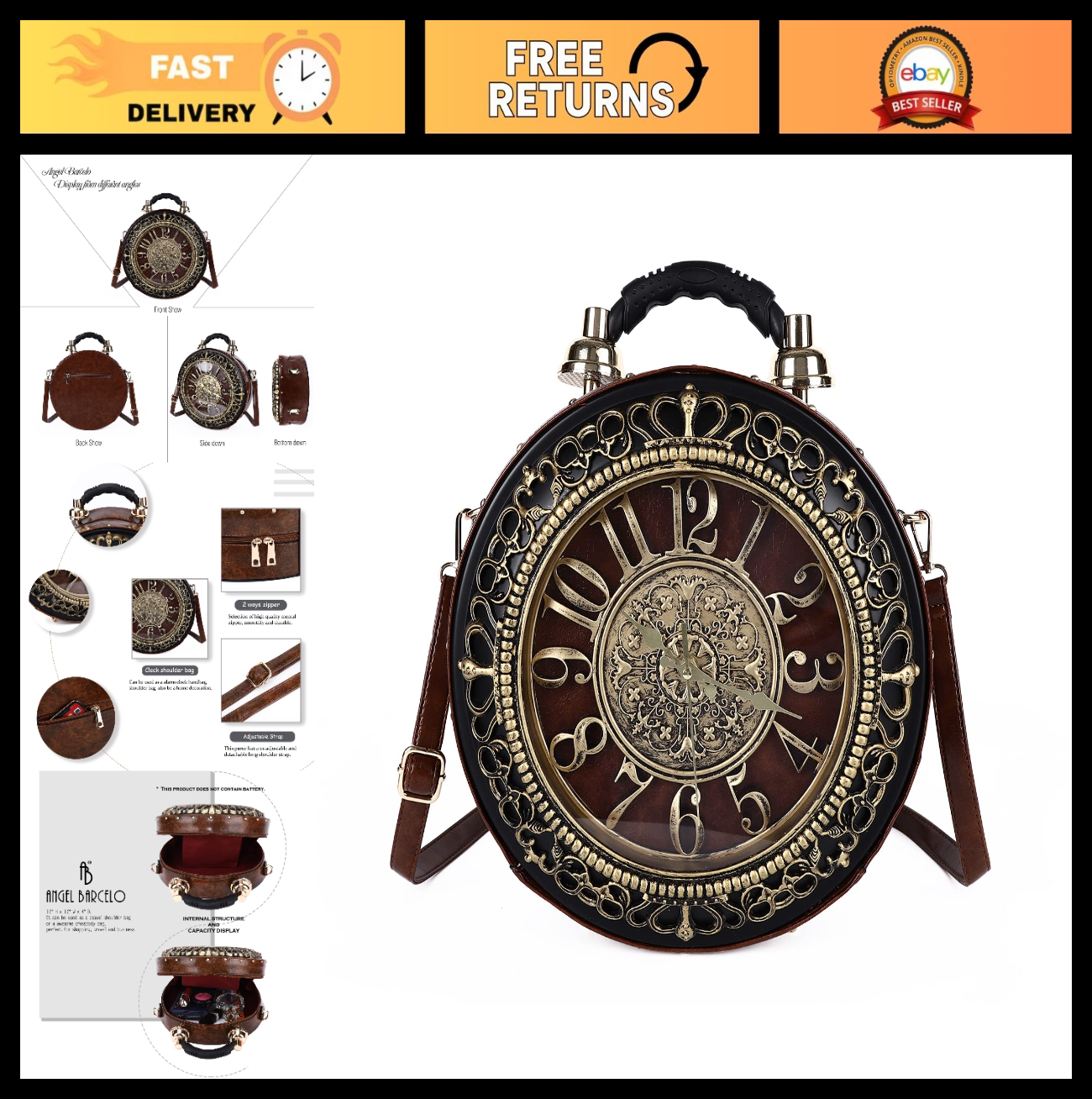Stylish Crossbody Purse for Women - Fashionable Handbag & Shoulder Bag0