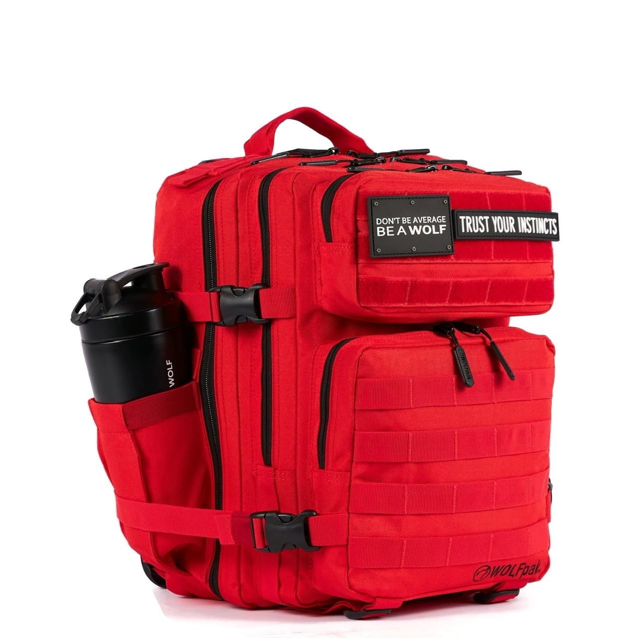 Durable 25L Waterproof Gym Backpack, MOLLE Webbing, Laptop Pocket, Athletic Gear0