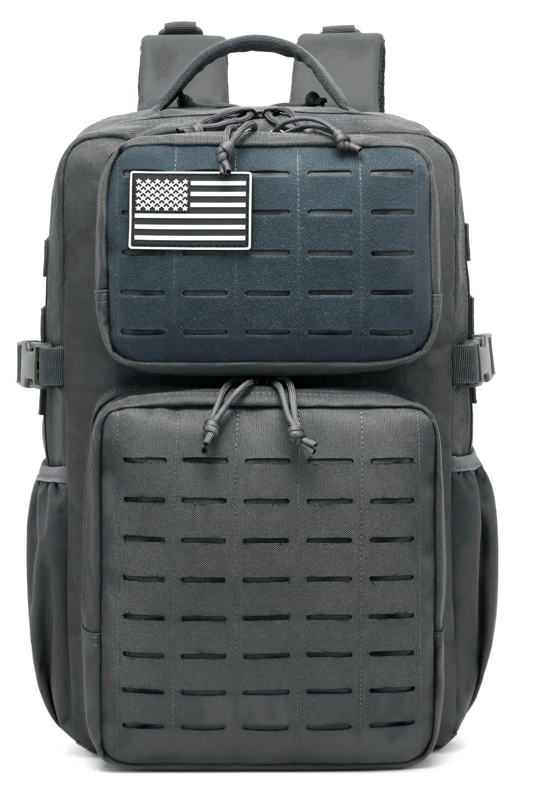 Waterproof Military Tactical Backpack 30L, 3 Day Assault Pack, MOLLE Design, Bla2