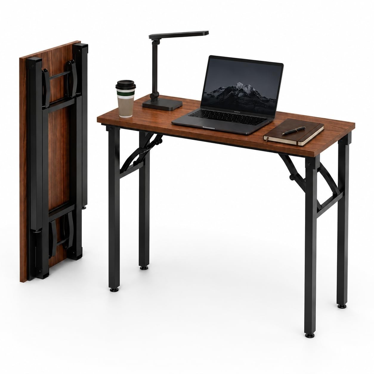 Compact Folding Laptop Desk – 35.8" Portable Table for Small Spaces, No Assembly10
