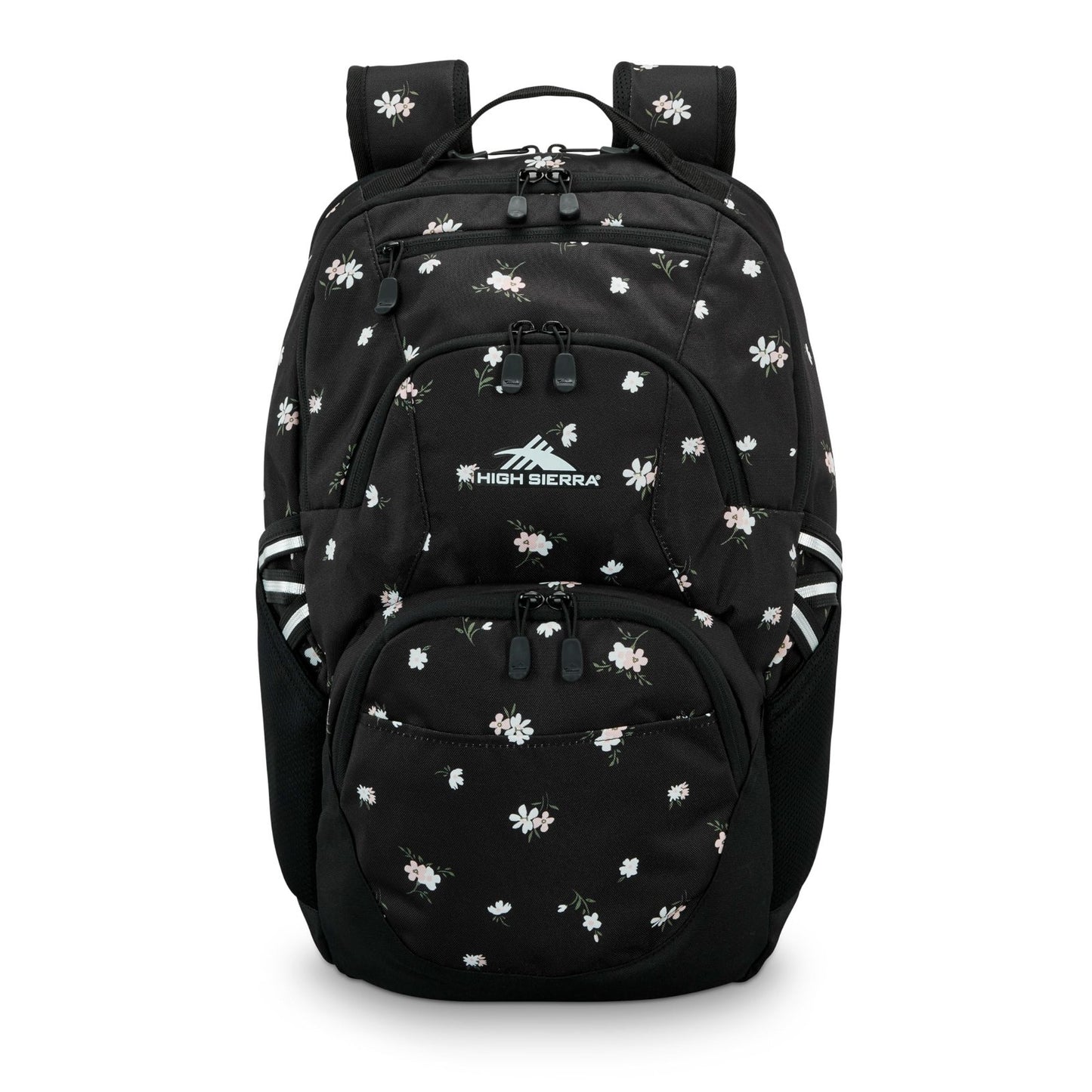 Travel Laptop Backpack with Drop Protection, Tablet Sleeve, Floral Design, One S2