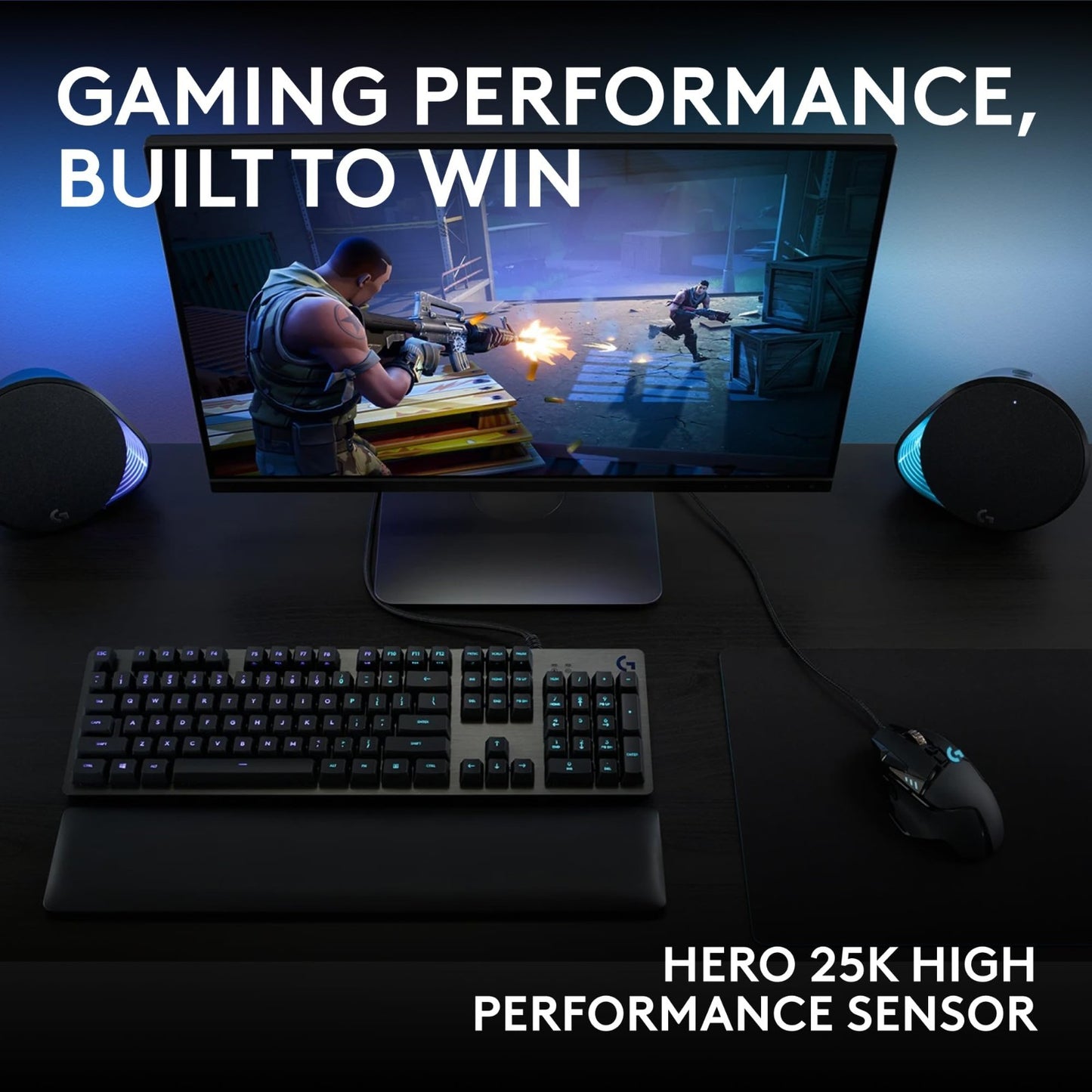 High-Performance Wired Gaming Mouse - 25,600 DPI, RGB, Adjustable Weights, 11 Bu7