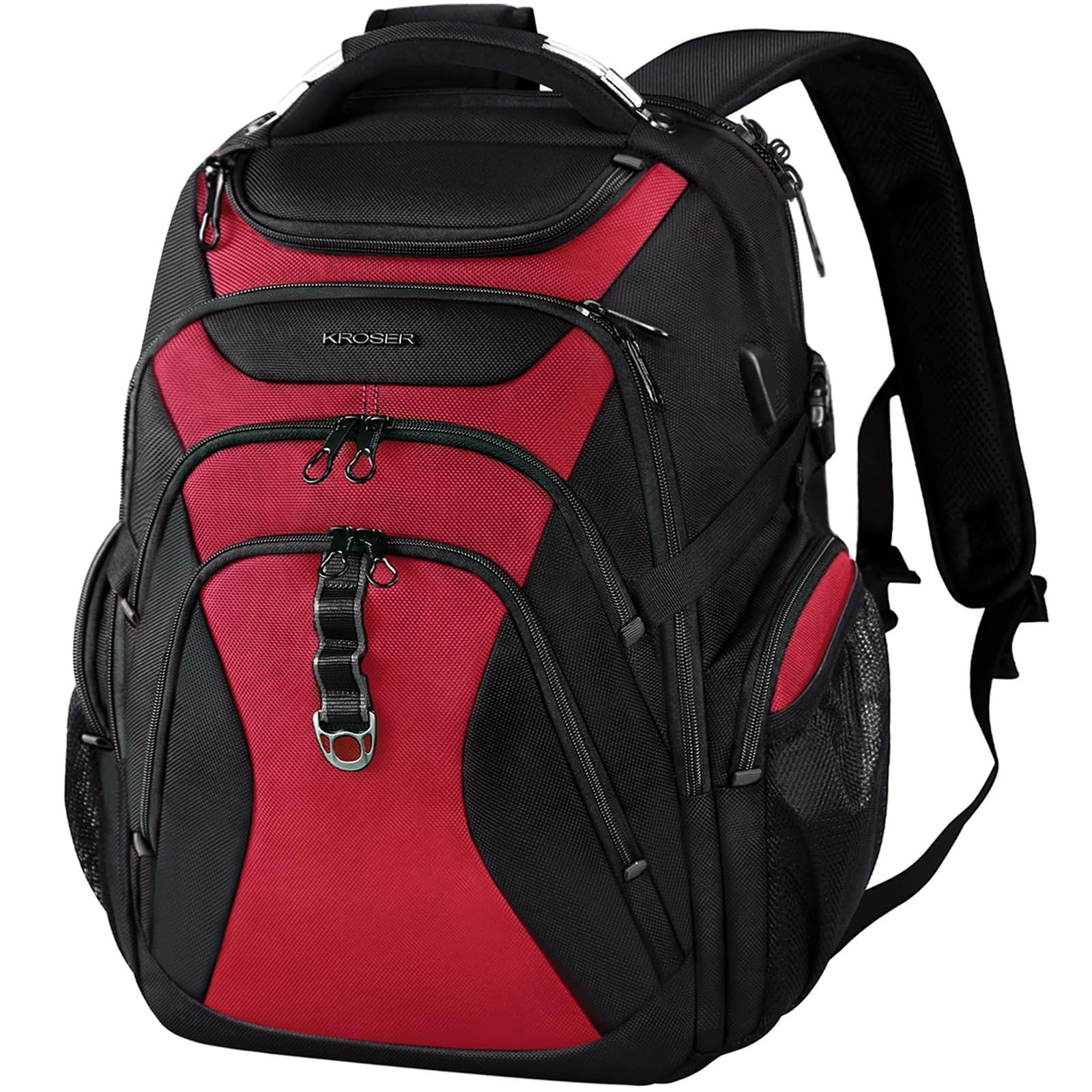 XXXL Laptop Backpack for 18.4 Inch Computers, Stylish Travel Bag for Men, Black/0