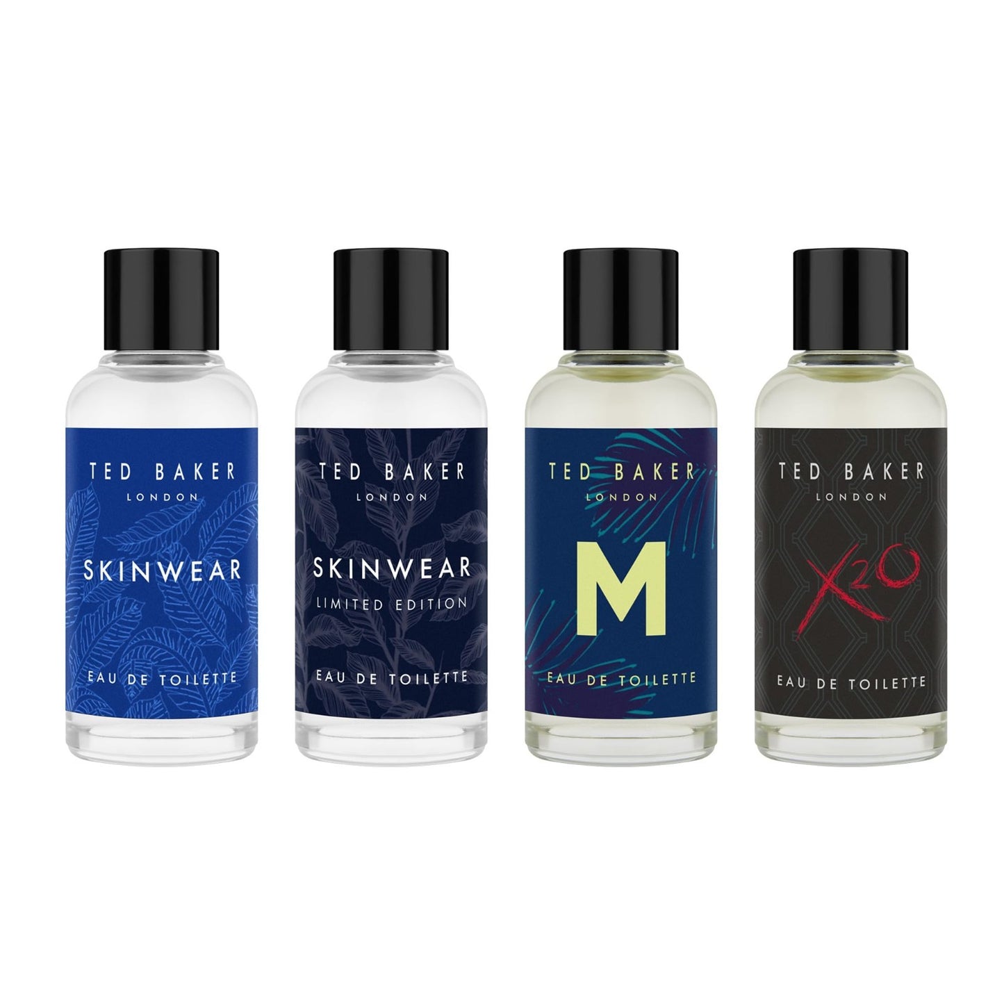 Mini Cologne Gift Set for Him - Travel Friendly 4x15ml Fragrances, Perfect for T3