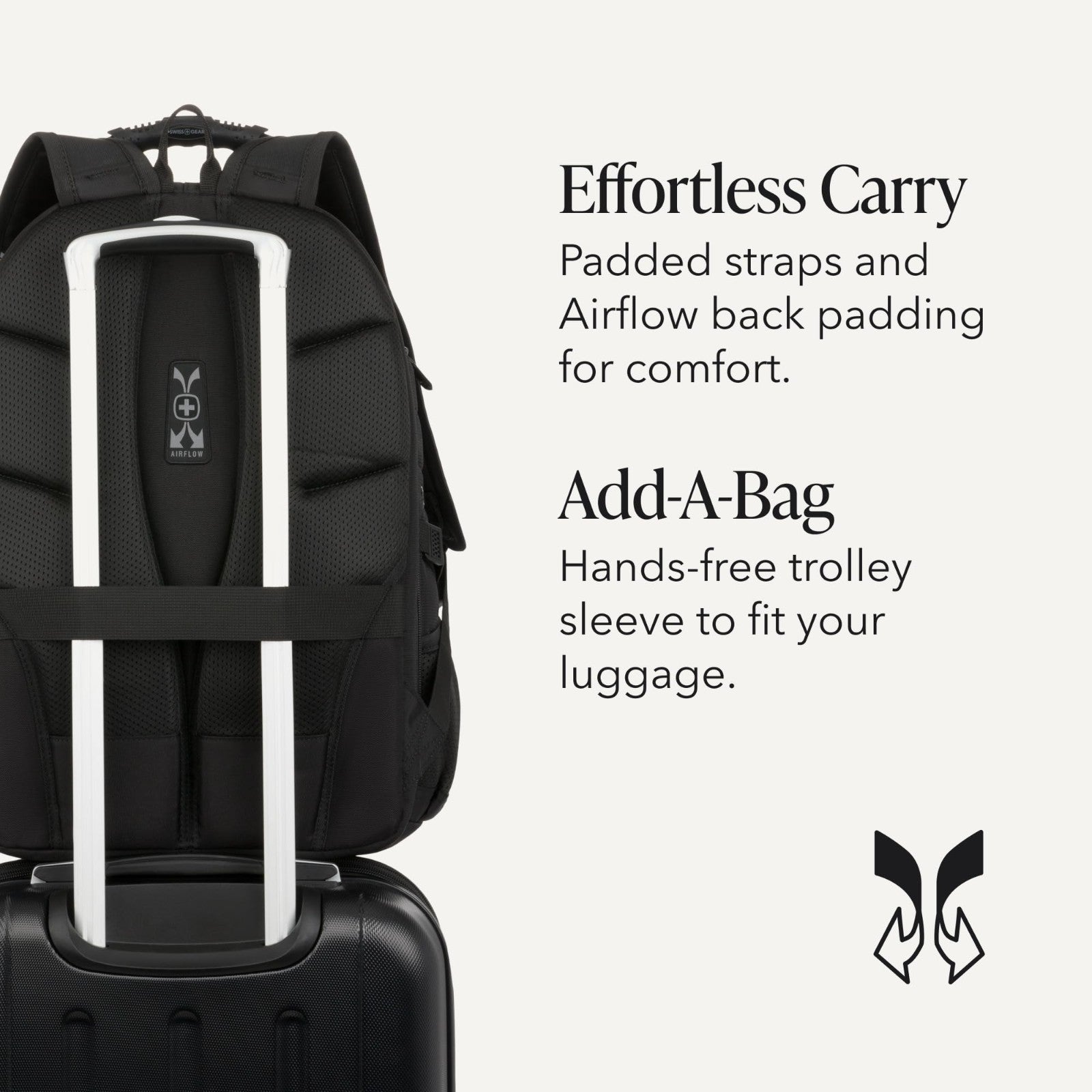 TSA Friendly 17 Inch Laptop Backpack, RFID Protection, Lay Flat Design, Tablet P5