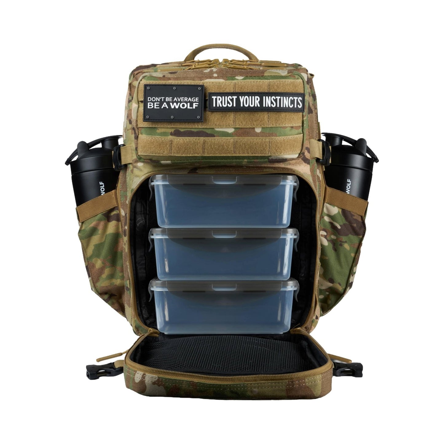 35L Meal Prep Backpack | Food Storage Organizer with Built in Lunch Box & Cooler1