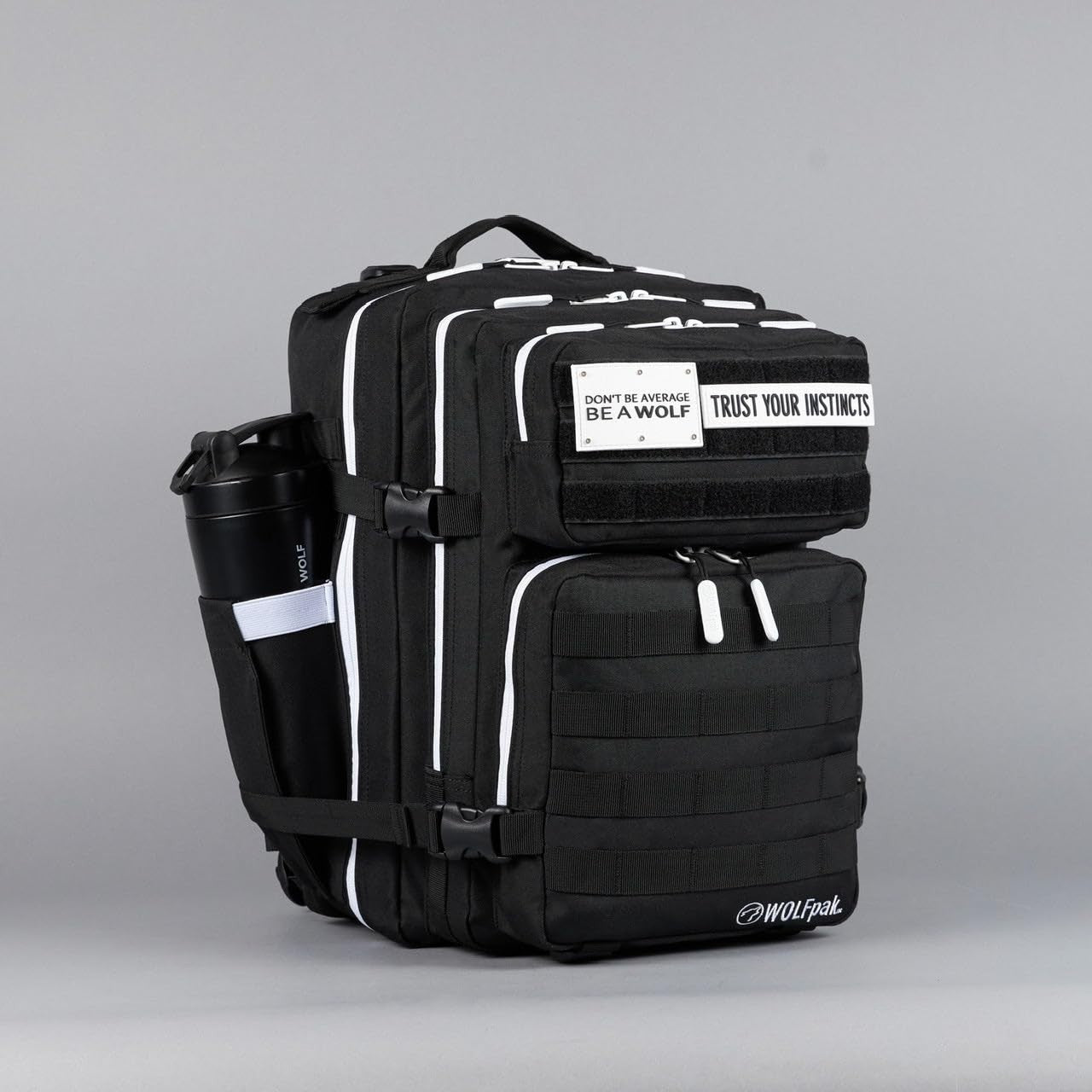 Durable 35L Waterproof Gym Backpack, MOLLE Webbing, Laptop Pocket, Athletic Gear9