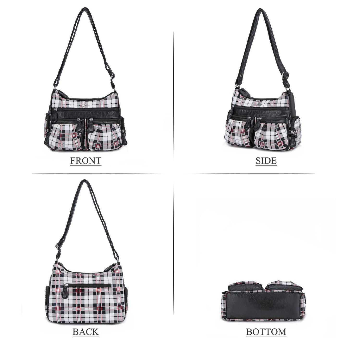 Stylish Crossbody Bags for Women   Medium Faux Leather Shoulder Handbags & Purse4