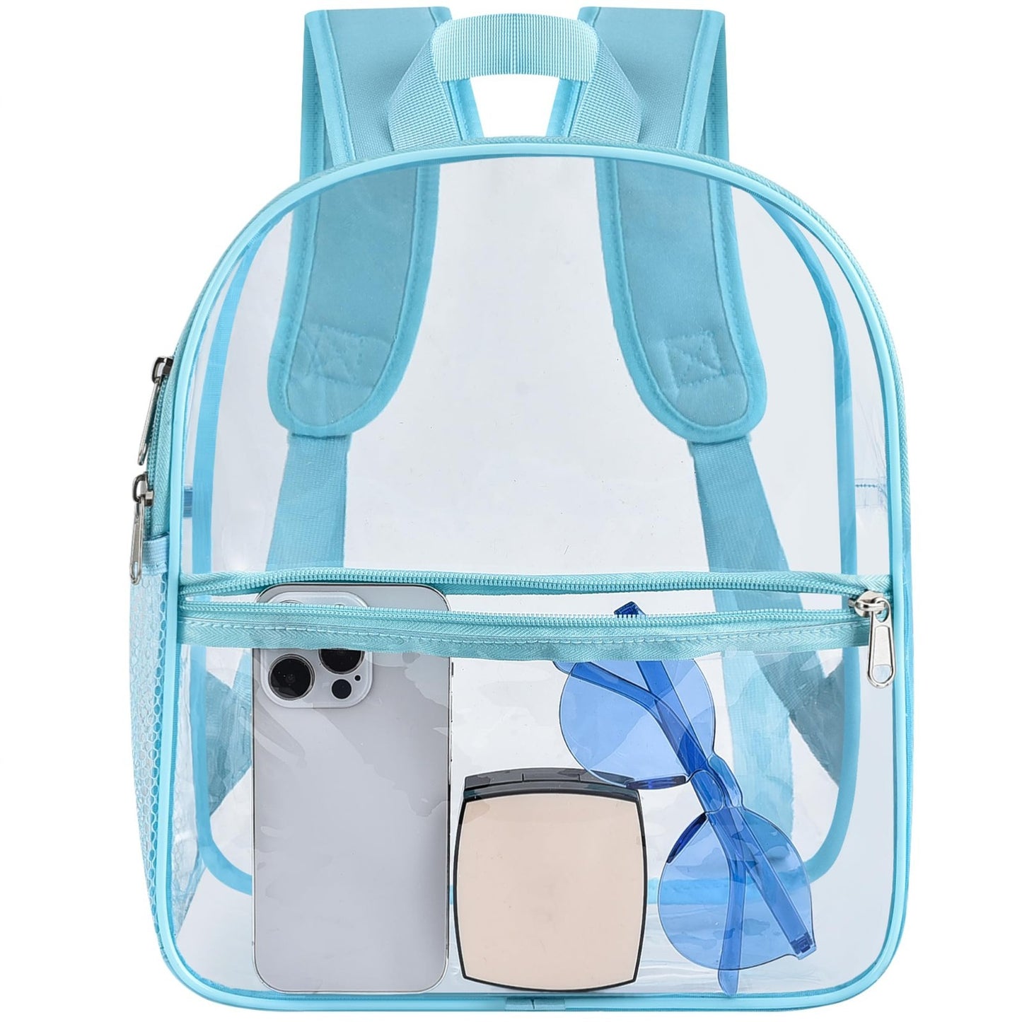 Clear Stadium Backpack - Waterproof, 12x6x12, Ideal for Concerts & Sports Events1