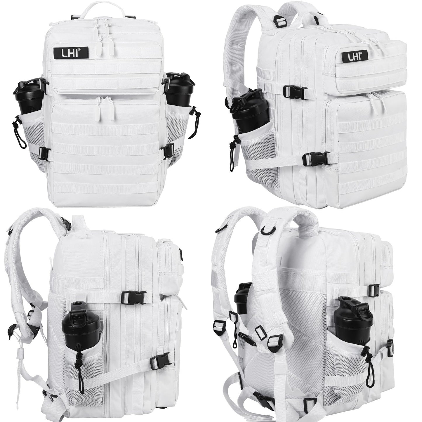 Tactical Military Backpack 45L   3 Day Assault Rucksack with Molle System   Unis2