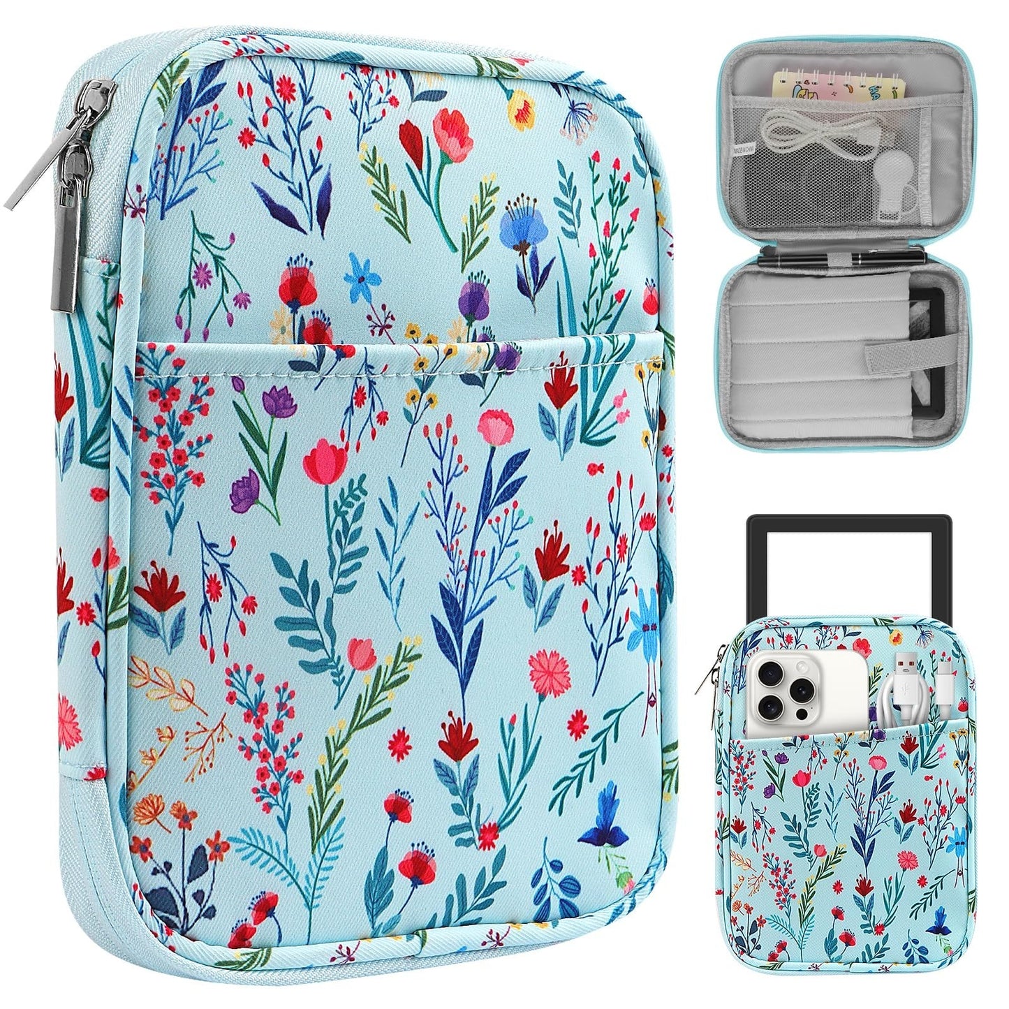 Universal E-Book Reader Sleeve Bag for 6-7 inch Devices - Anti-Drop Protective C1