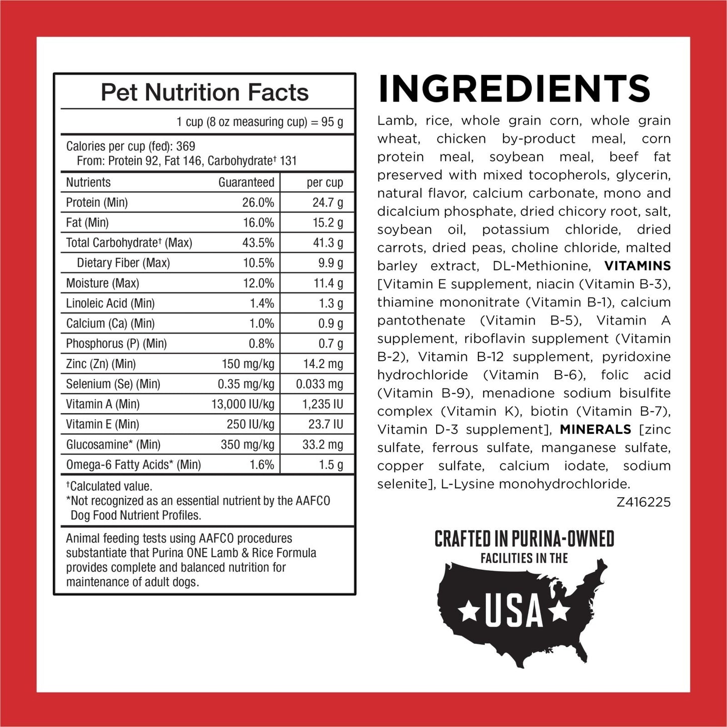 Premium Dry Dog Food   Lamb & Rice Formula, 4 Pack, 4 lb. Bags   Healthy Nutriti5