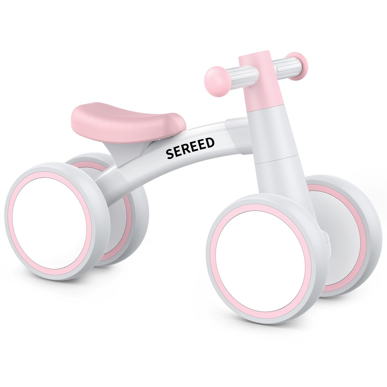 Toddler Balance Bike for 1 Year Old   4 Wheels, First Bike Gift for 12 24 Months1