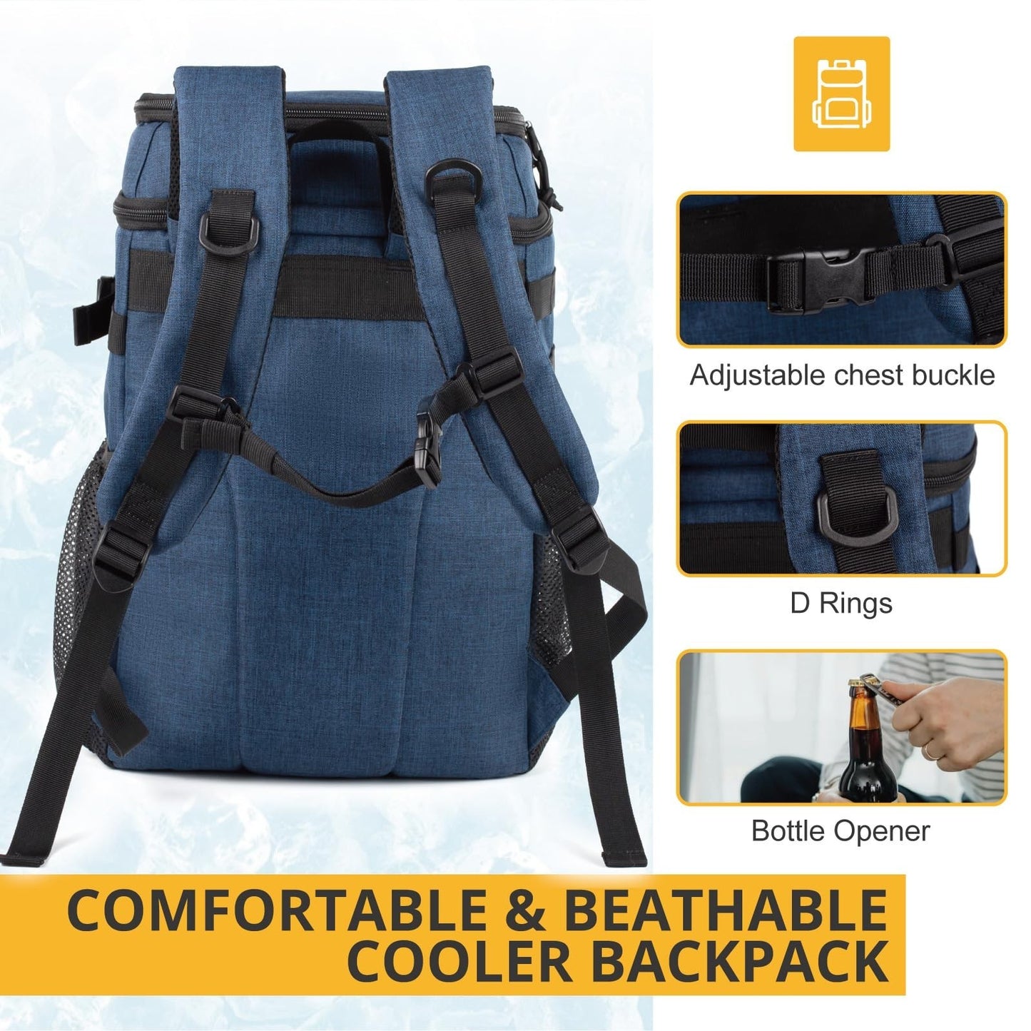 Here’s an optimized eBay title for the product:"Lightweight Insulated Cooler B6