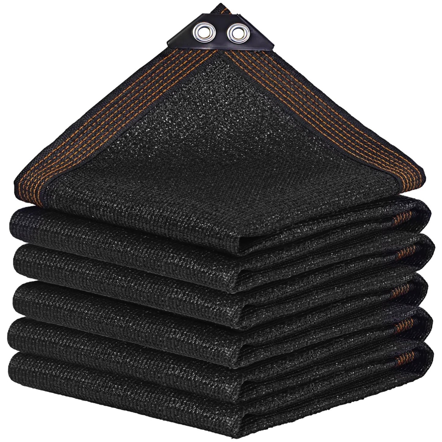 90% Black Shade Cloth 8x20 FT - Garden Mesh Tarp for Greenhouse, Patio, Plants &1
