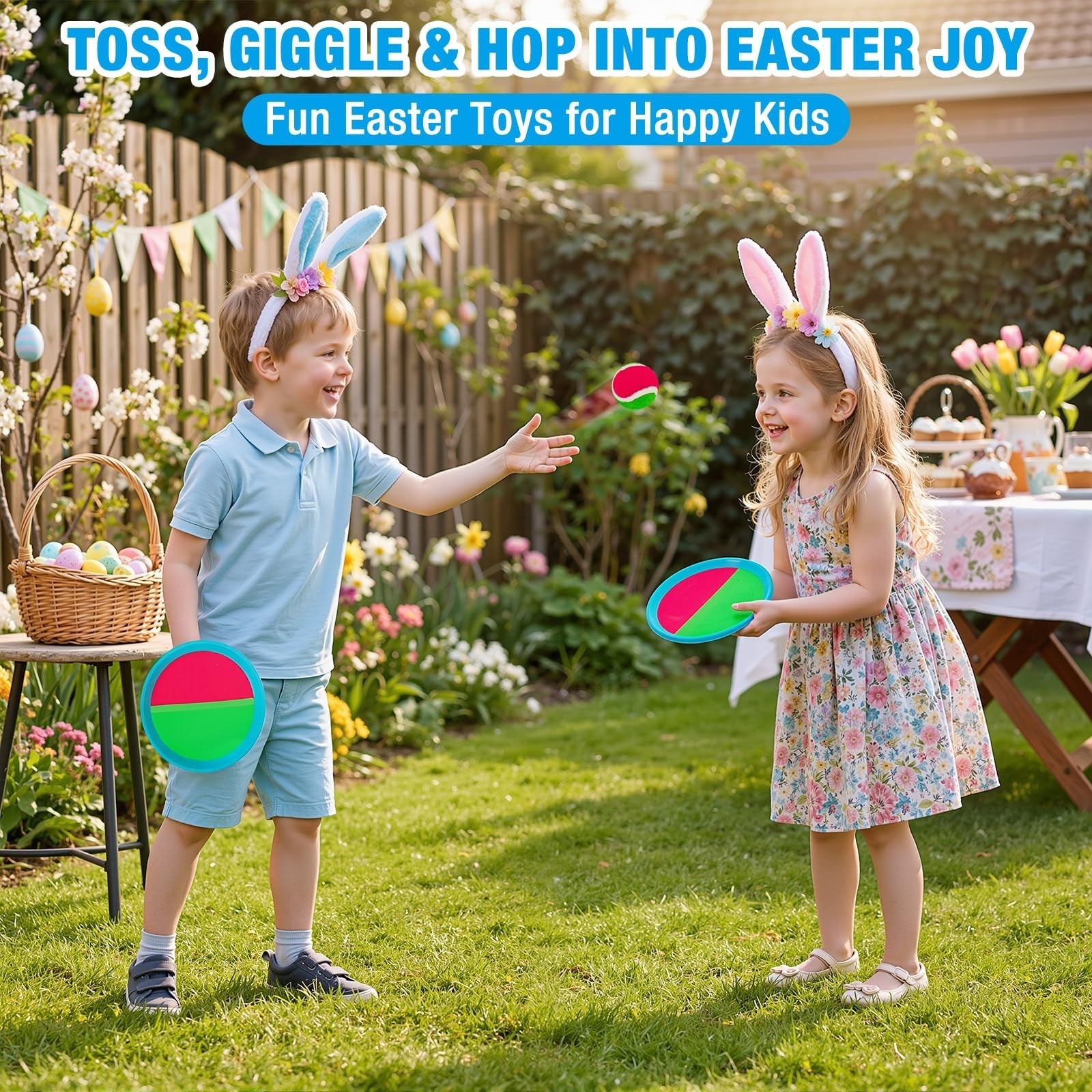 Outdoor Toss and Catch Ball Game   Fun Beach & Pool Toy for Kids 3 12 Years7