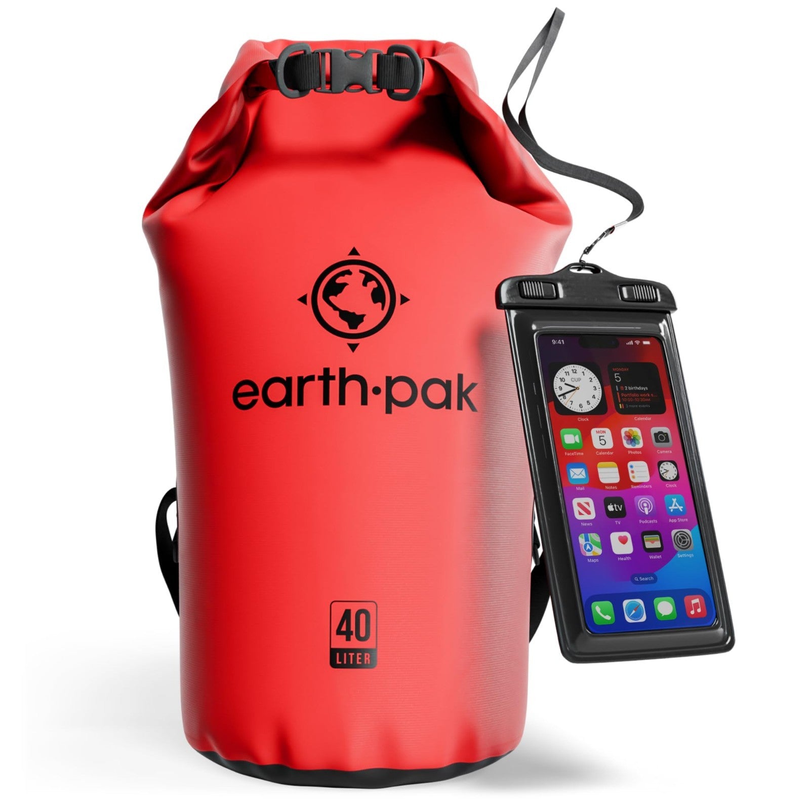 Waterproof Dry Bag Backpack   Roll Top Sack for Kayaking & Outdoor Gear + Phone1