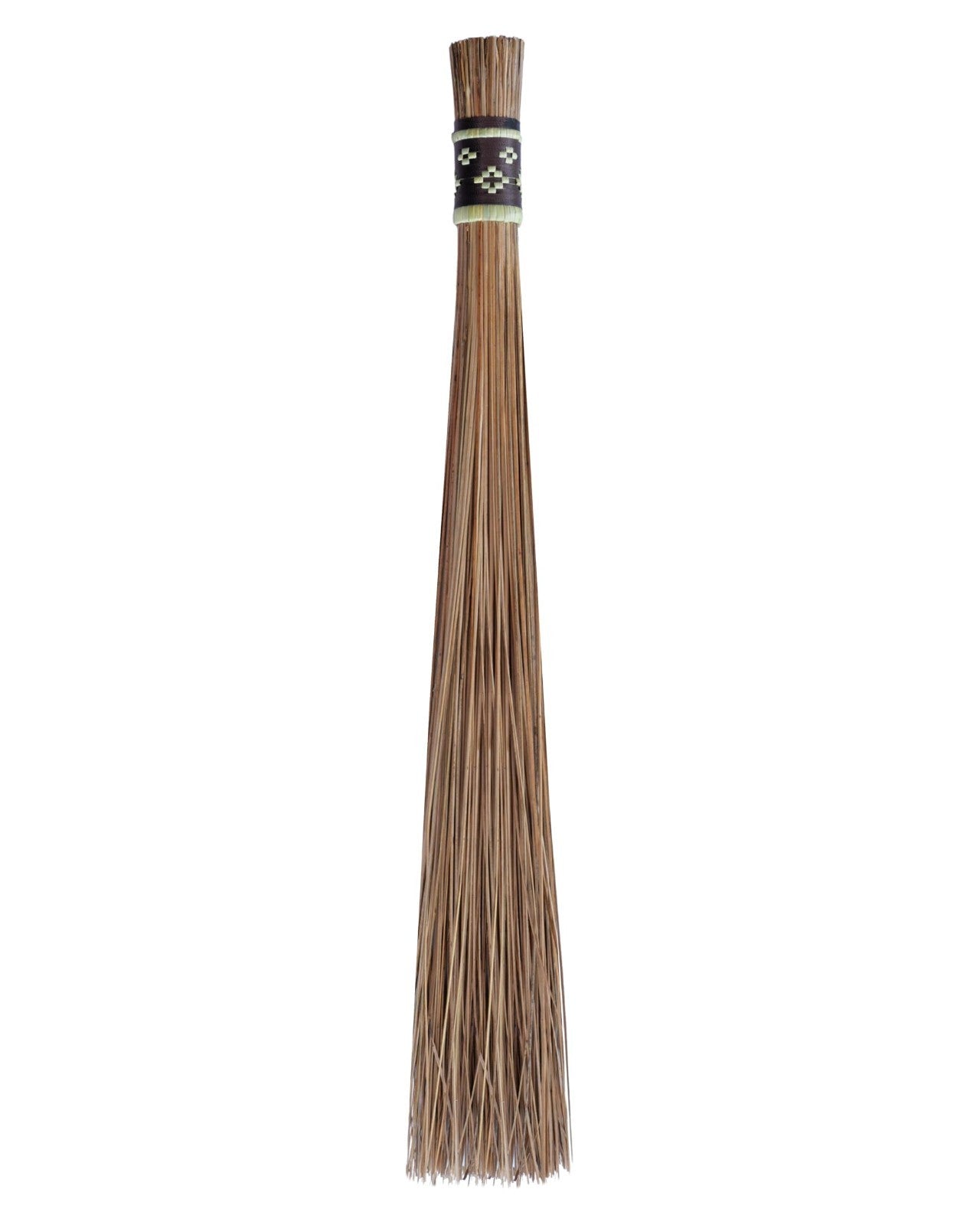 32" Heavy Duty Outdoor Coconut Leaf Broom - Sturdy Multi-Surface Cleaning Tool1
