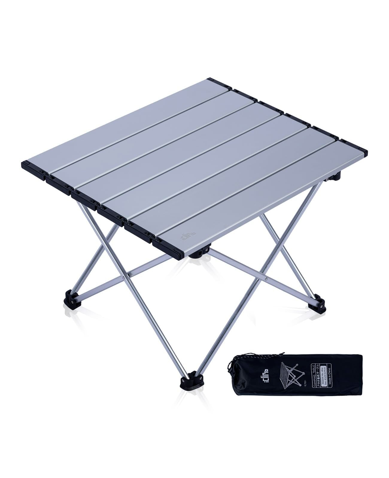 Ultralight Compact Folding Camping Table with Carry Bag - Portable Outdoor Furni1