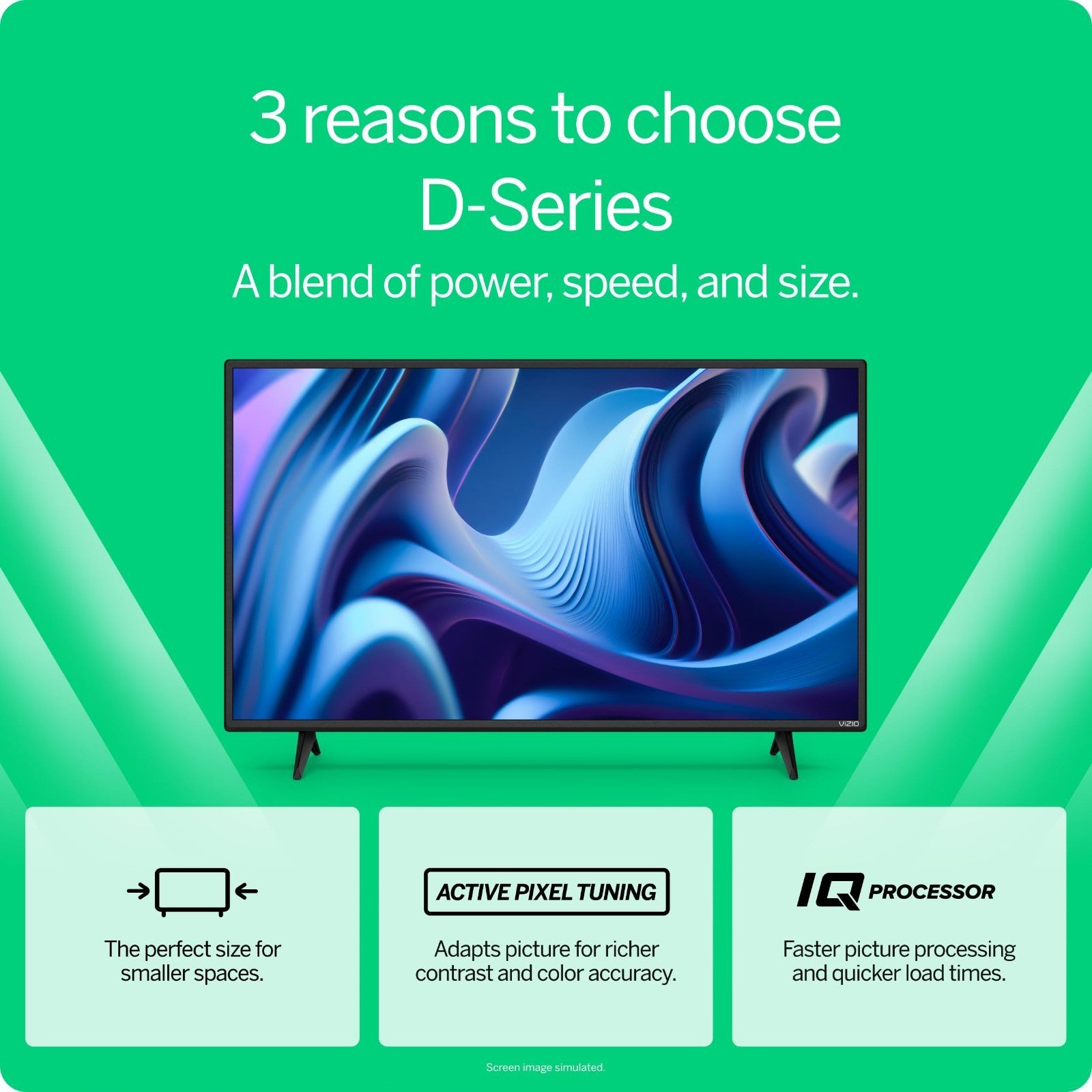 32" Full HD Smart TV 1080p, Apple AirPlay, Chromecast, Alexa Compatible, 2022 Mo3