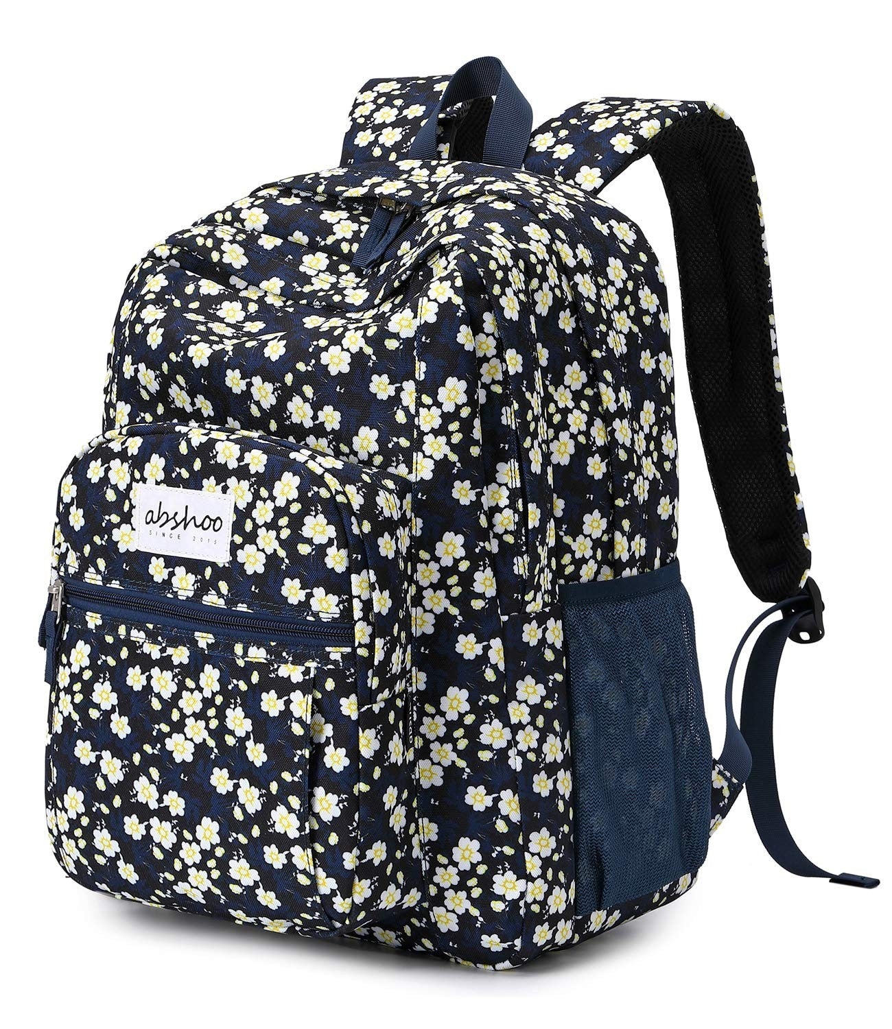 Floral Women's School Backpack   Water Resistant Bookbag for College & Teens1