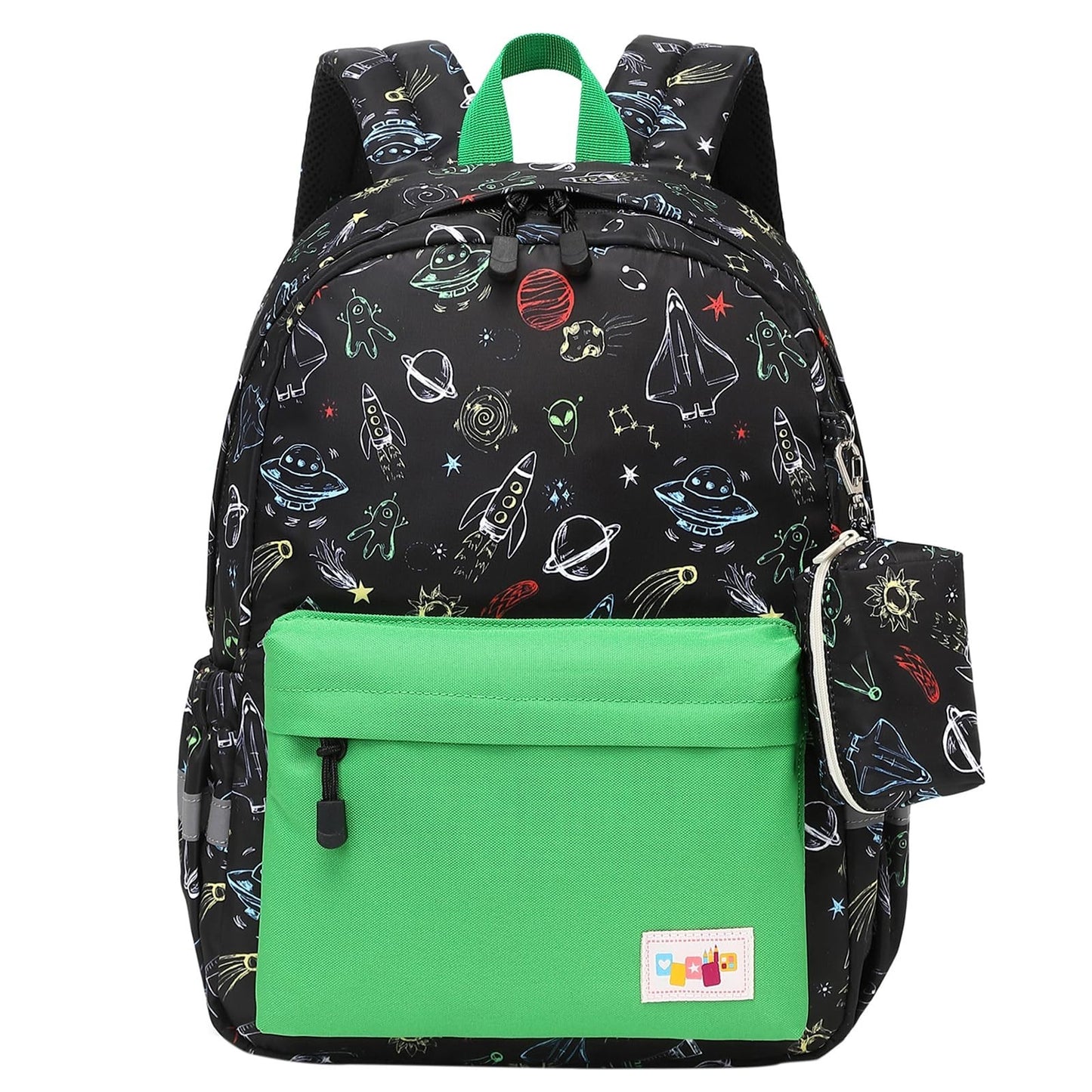 Kids Toddler Backpack with Chest Strap   Durable, Lightweight, Adjustable for Bo1
