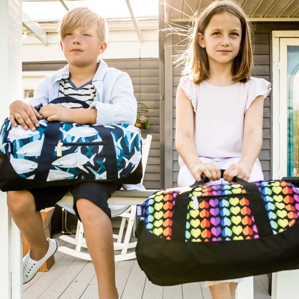 Kids Overnighter Duffel Bag - Carry-On Size, Perfect for School & Sleepovers - S2