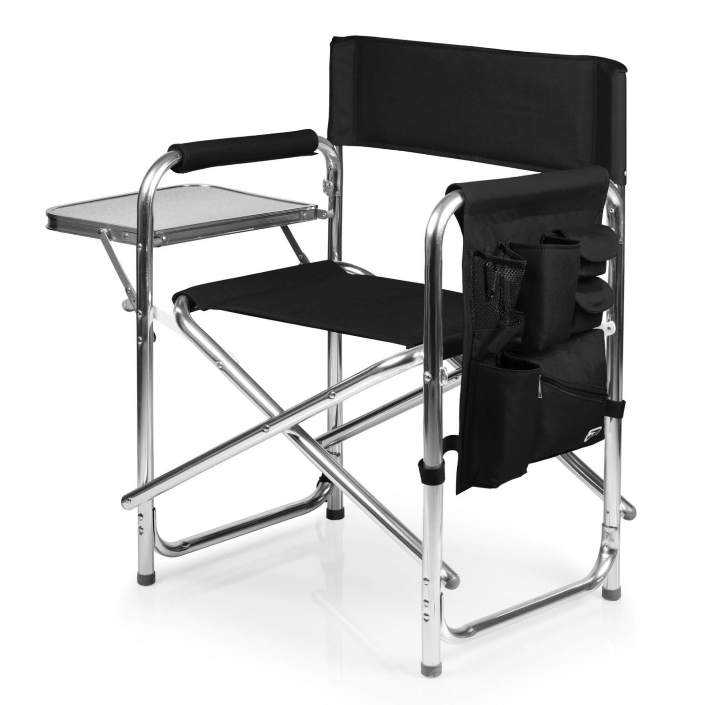 Lightweight Folding Camping Chair with Side Table & Armrest Caddy, Portable Lawn1