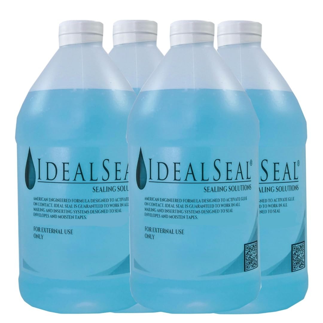 Sealing Solutions for Postage - 4 Half Gallon Containers, Ideal for Shipping & P1