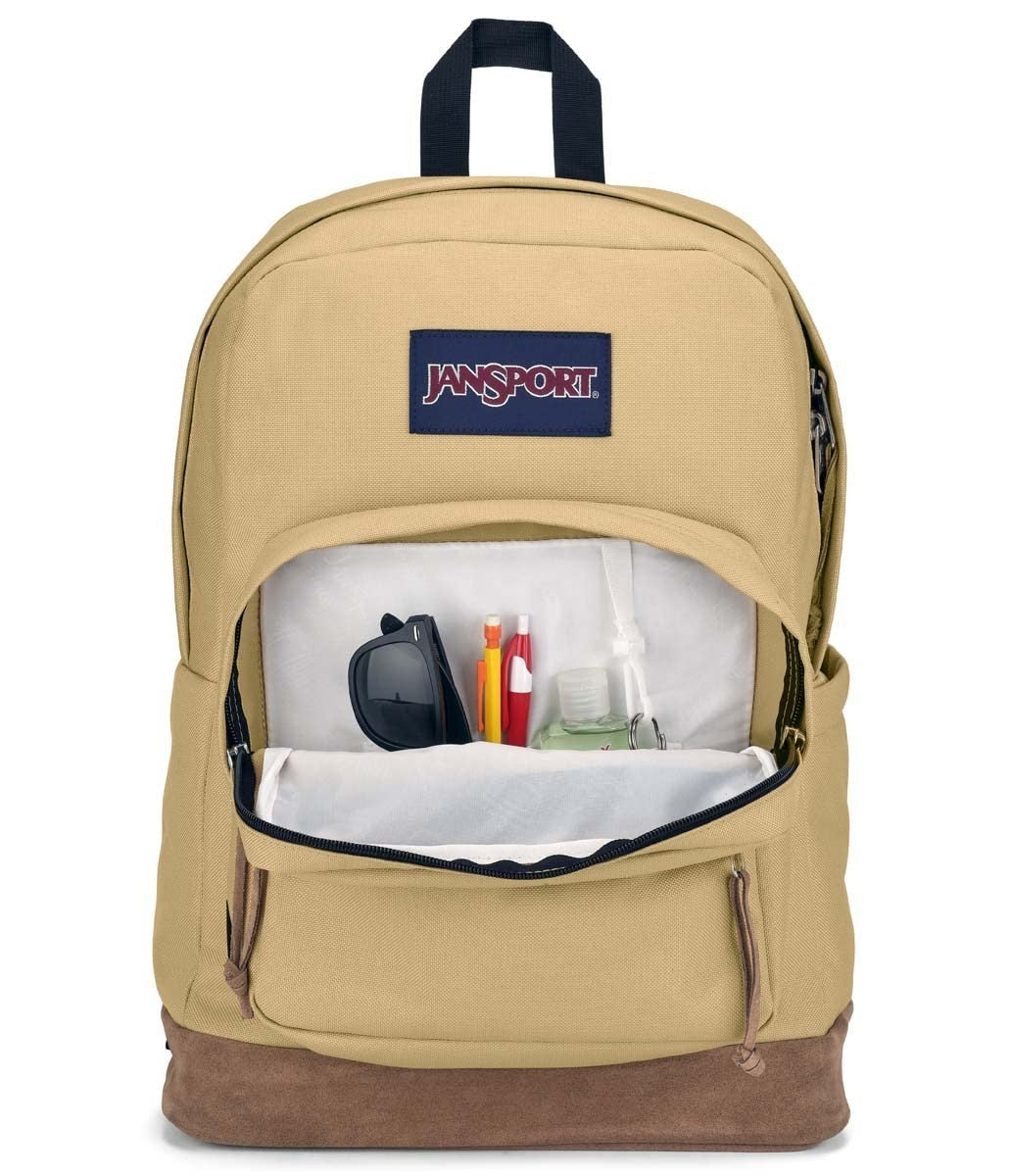 Durable Daypack Backpack with Padded 15" Laptop Sleeve & Water Bottle Pocket   C3