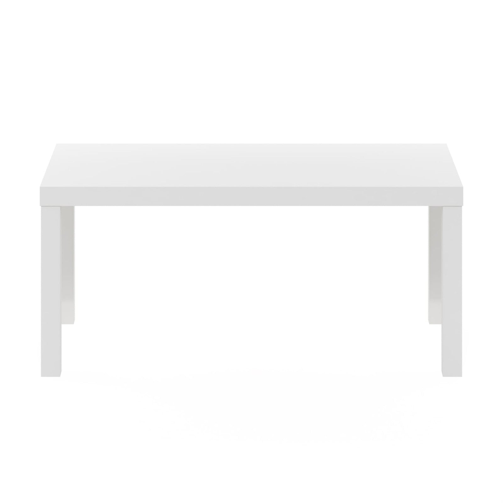 Modern Rectangle Coffee Table - 1.8" Thick Top, Stylish Side Table for Living Ro5