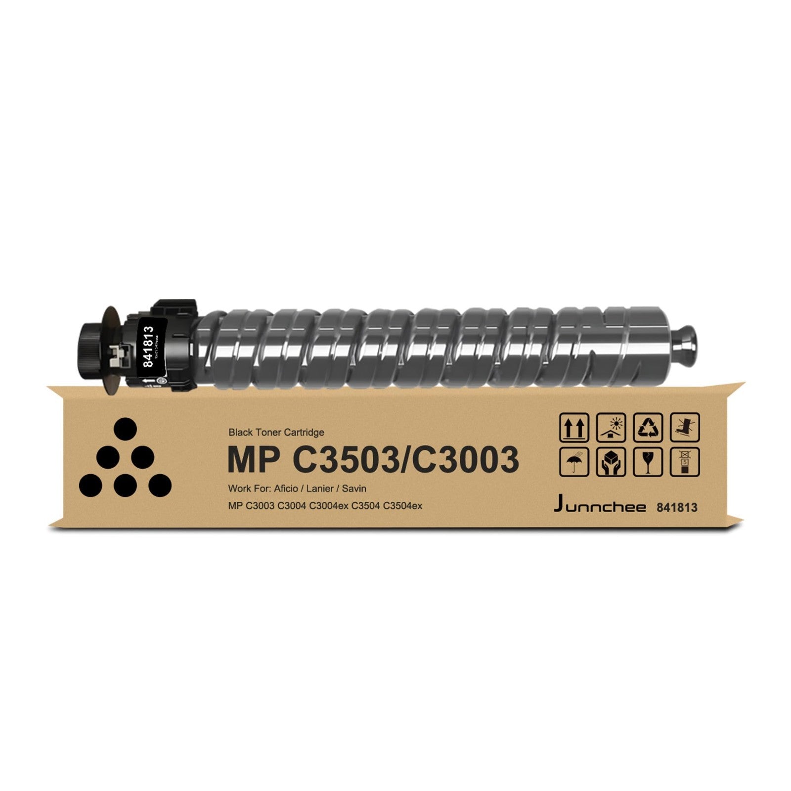 High-Yield Black Toner Cartridge Replacement for MP C3003 C3004 C3503 C3504 Prin1