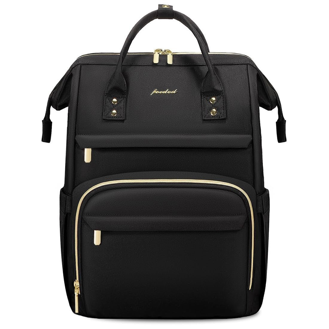 Stylish Waterproof Laptop Backpack for Women   Fits 15.6"   Travel Work Bag, Col8