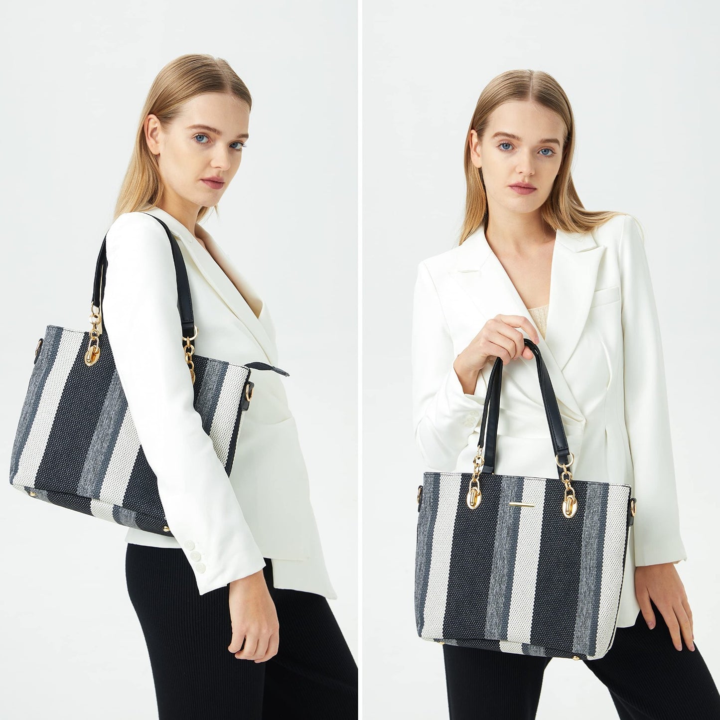 Designer Handbags for Women - Satchel Tote Shoulder Bag, Stylish Top Handle Purs6