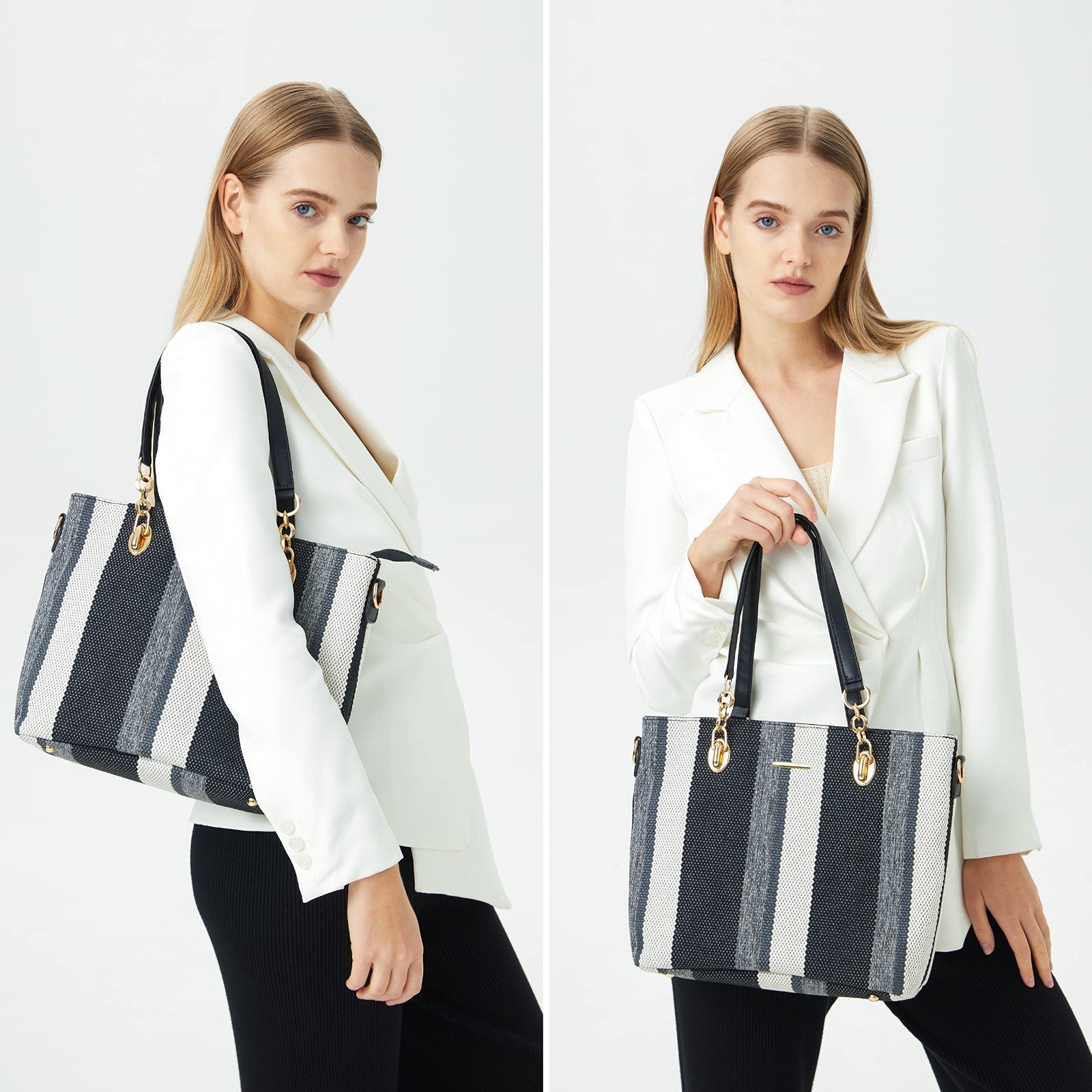 Designer Handbags for Women - Satchel Tote Shoulder Bag, Stylish Top Handle Purs6