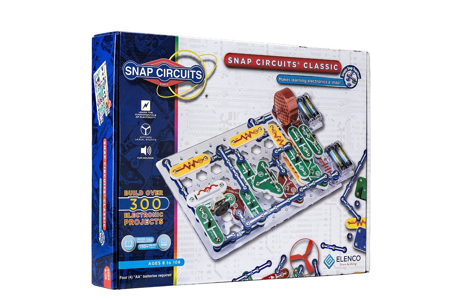 Electronics Exploration Kit   300+ Projects, STEM Educational Toy for Kids 8+, F1