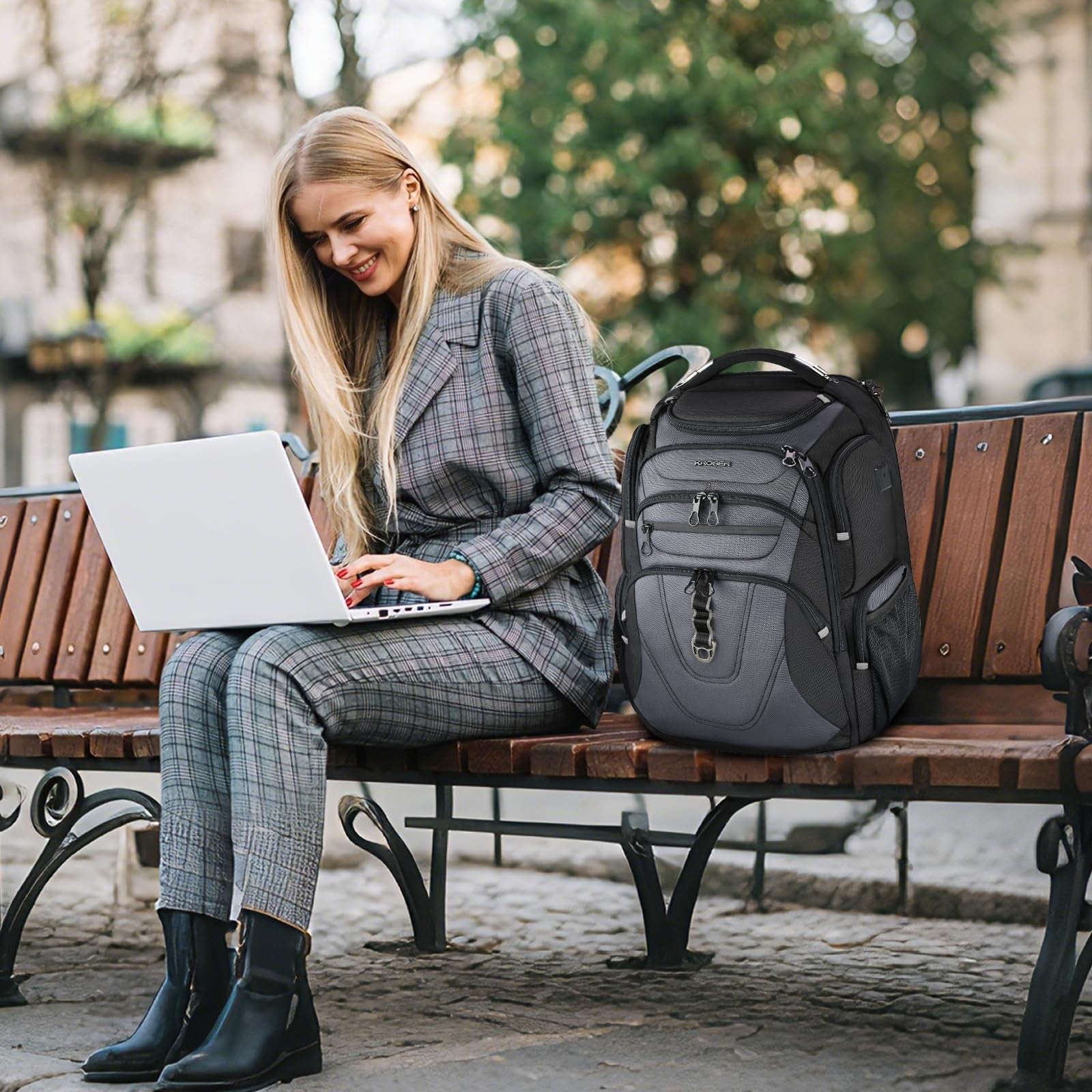 XXXL Travel Laptop Backpack 18.4 Inch, Waterproof Computer Bag for Men & Women2