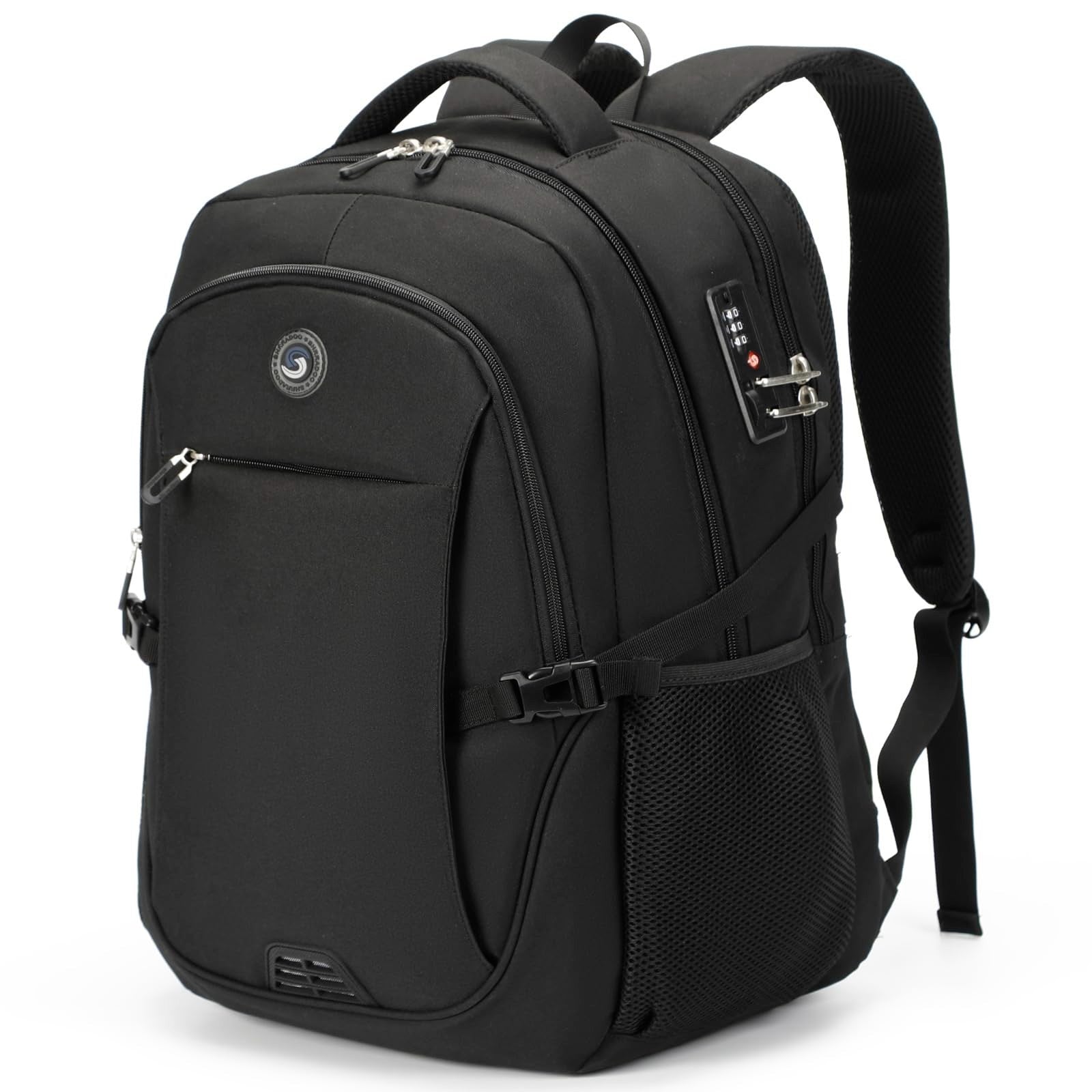 Travel Laptop Backpack for Men & Women, College School Bag, Waterproof, Multi Co1