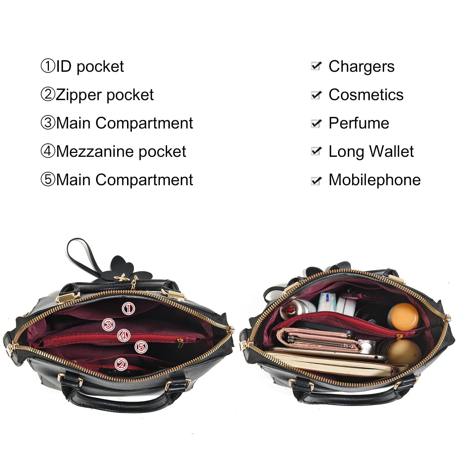 Vintage Embroidered Crossbody Purses for Women - Stylish Satchel Handbags4