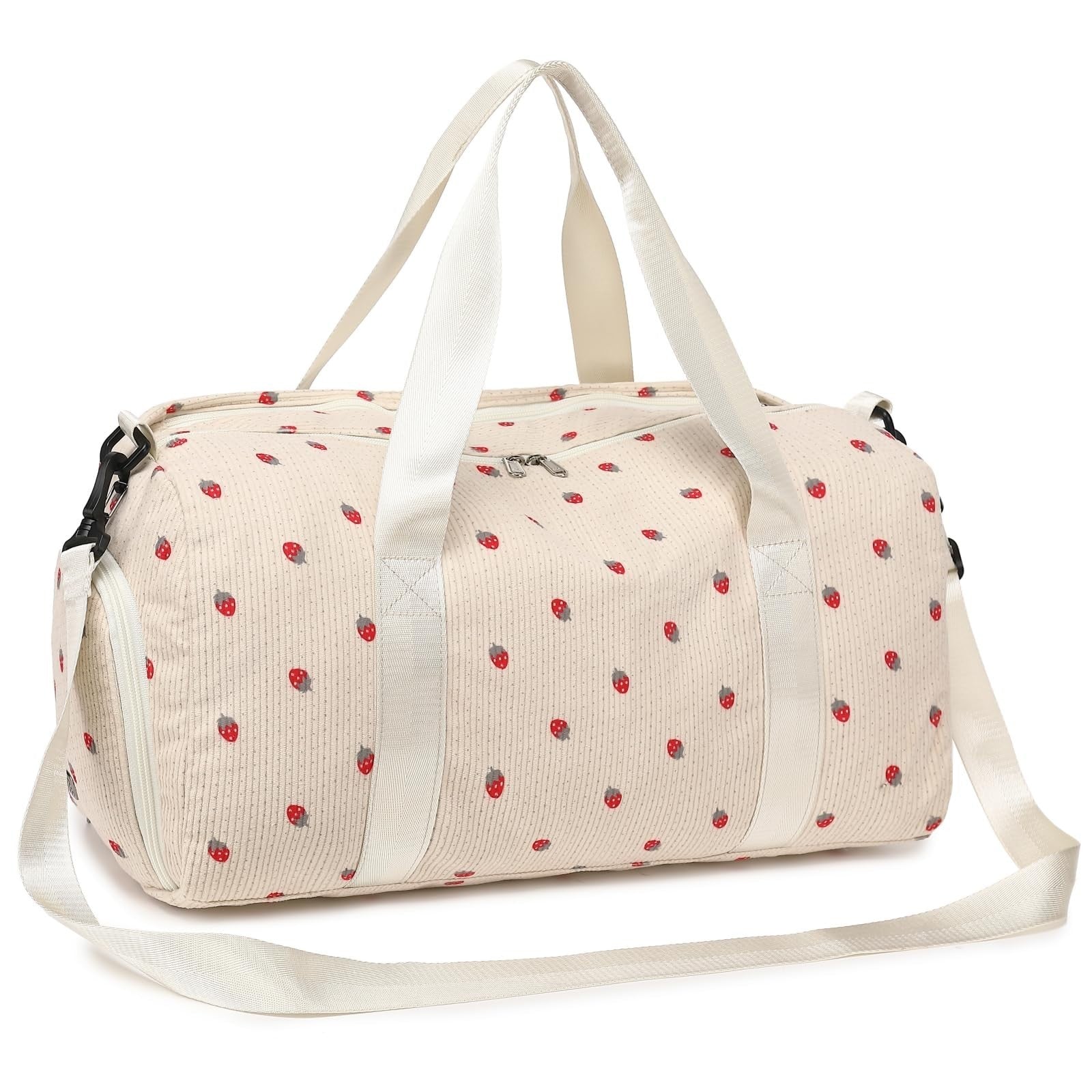 Cute Girls Duffle Bag with Shoes Compartment & Wet Separation - Waterproof Gym &9