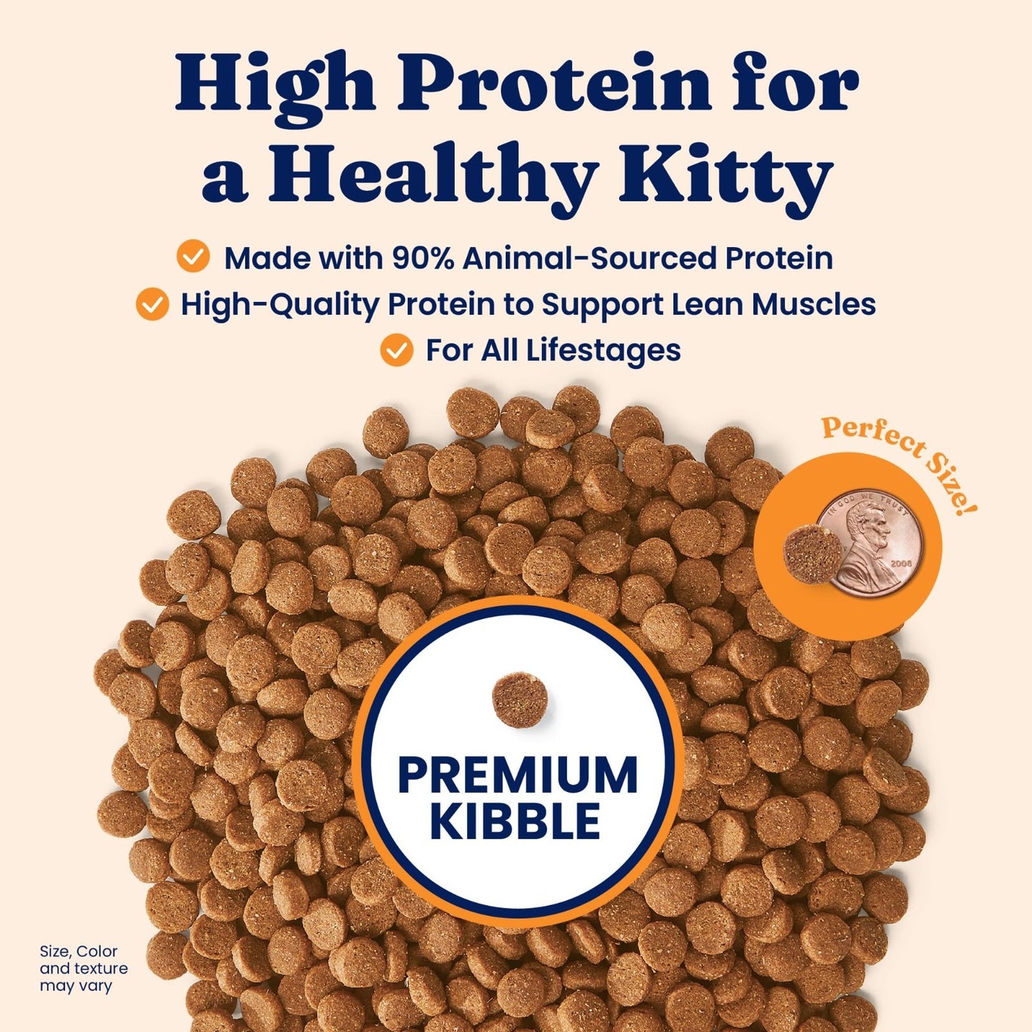 High Protein Chicken Dry Cat Food for Cats & Kittens, 6LB   Grain Free Nutrition2