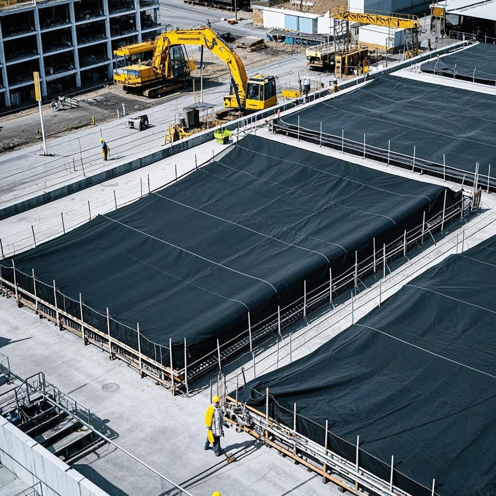 30x30 FT Black Shade Cloth – 90% Sun Protection Mesh Tarp for Garden, Greenhouse2