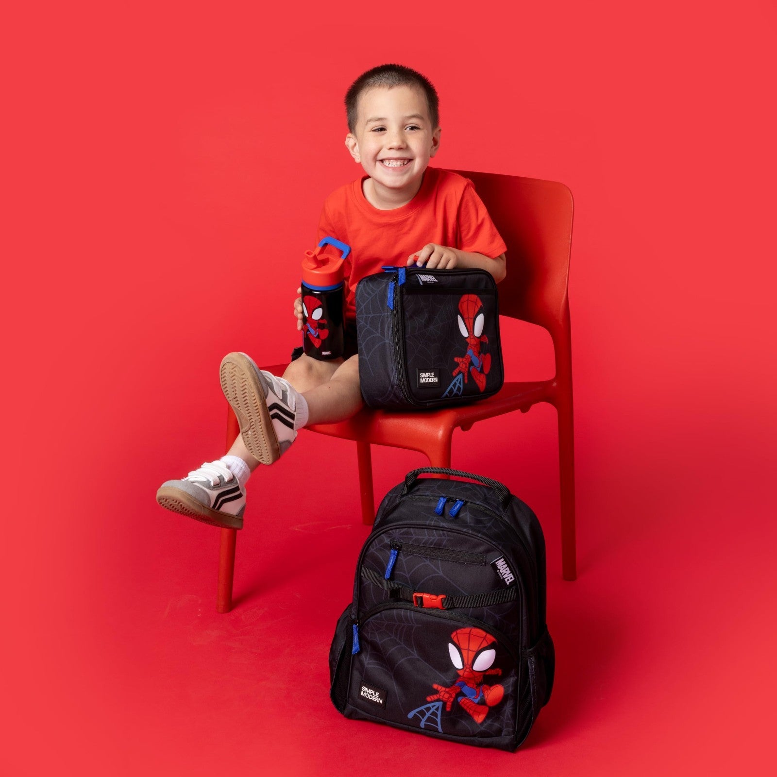 Kids Spidey Backpack for School   12L, Perfect for Boys & Girls, Durable & Styli4
