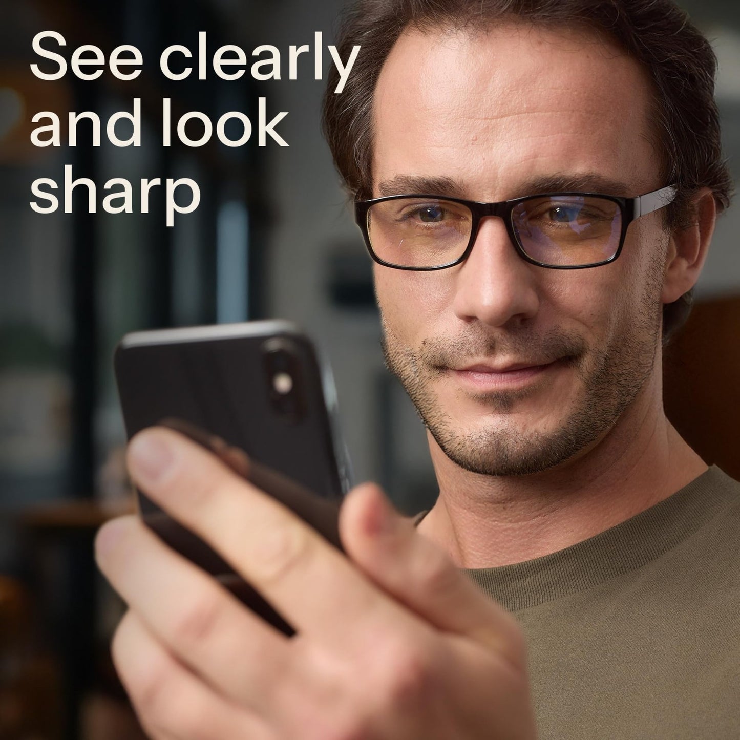 2.5x Professional Reading Glasses - Blue Light Blocking Computer Readers - Value3