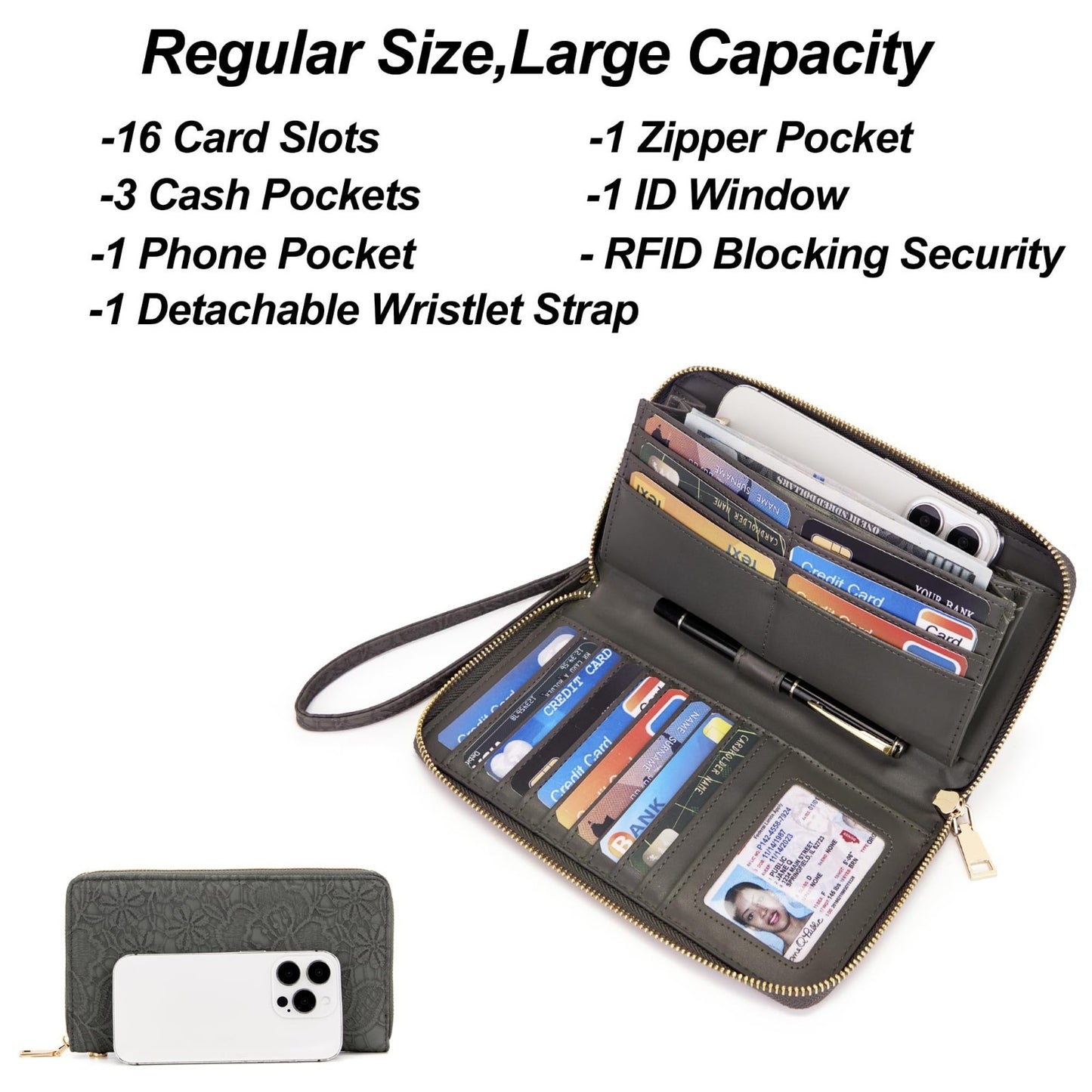 Versatile Women's Handbag - Stylish Tote, Satchel & Shoulder Purse Wallet3