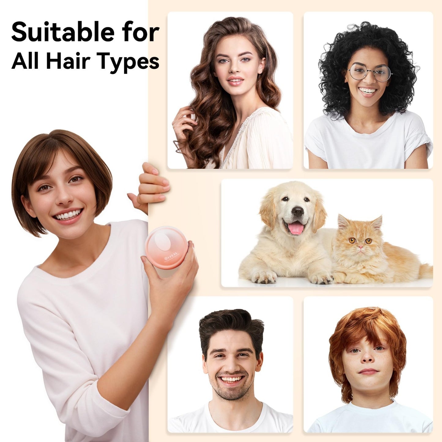 Scalp Massager Brush for Hair Growth, Soft Silicone Shampoo Scrubber, Dandruff R4